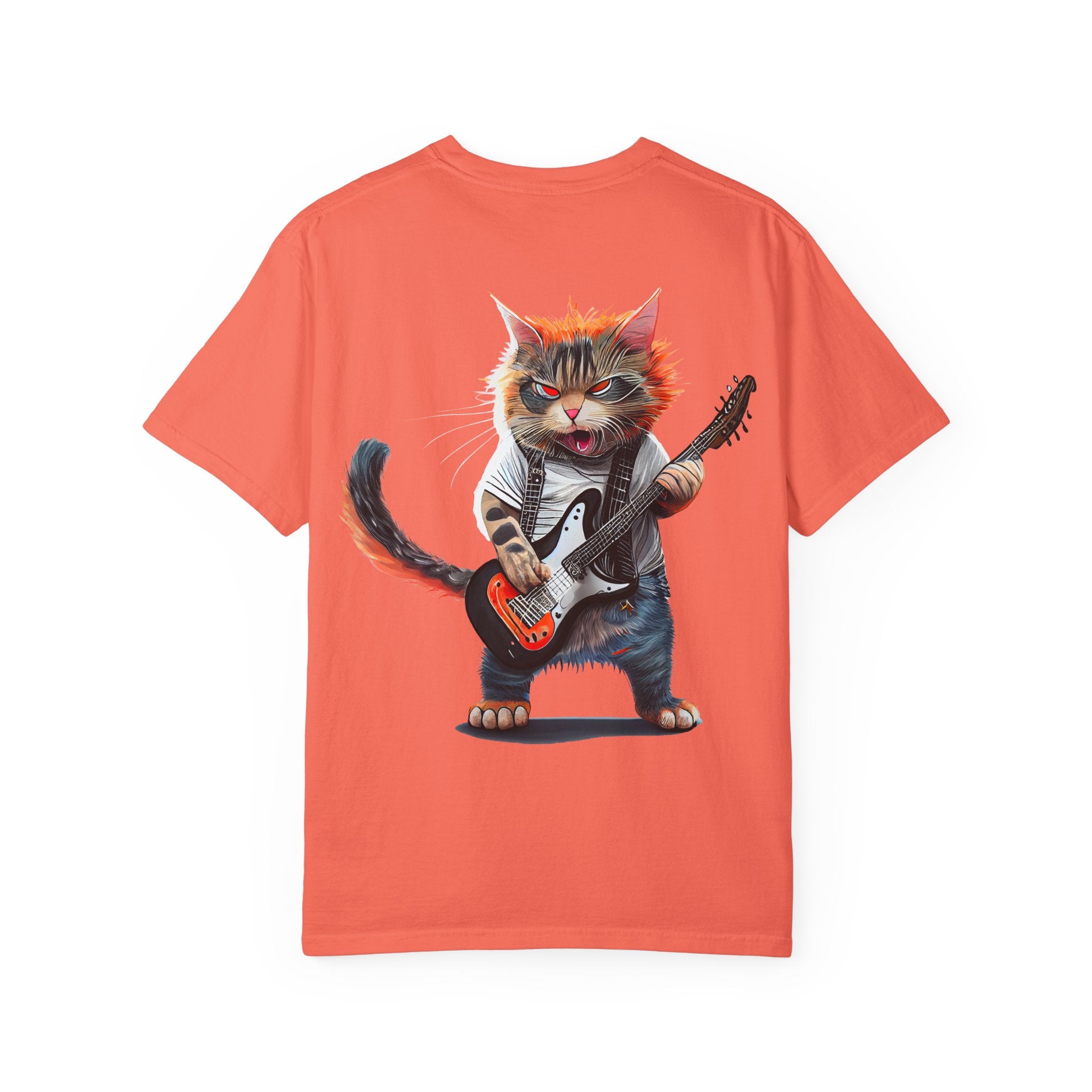Rockin' Kitty Unisex Garment-Dyed T-Shirt