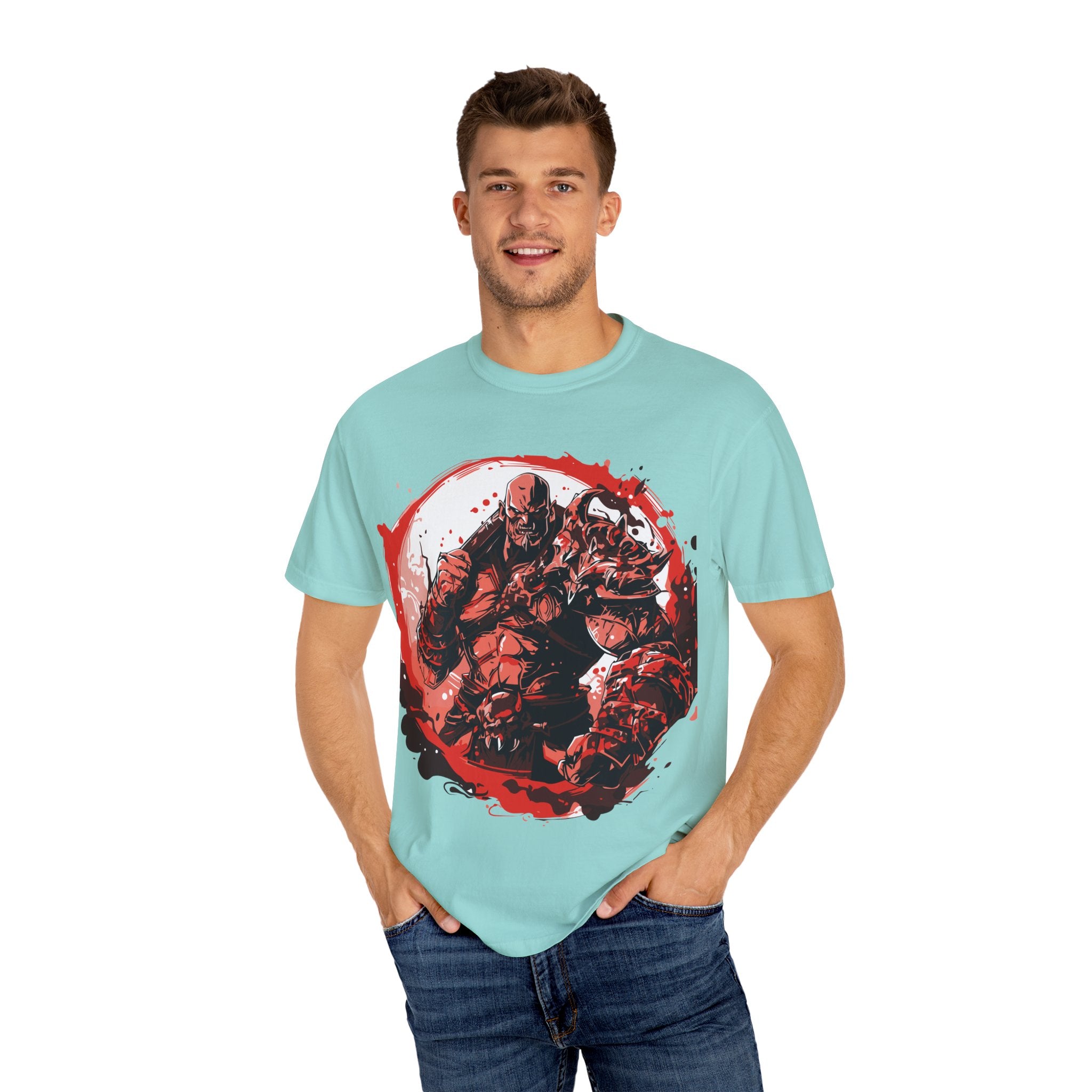 Bold Graphic Unisex T-Shirt - Red Warrior Design