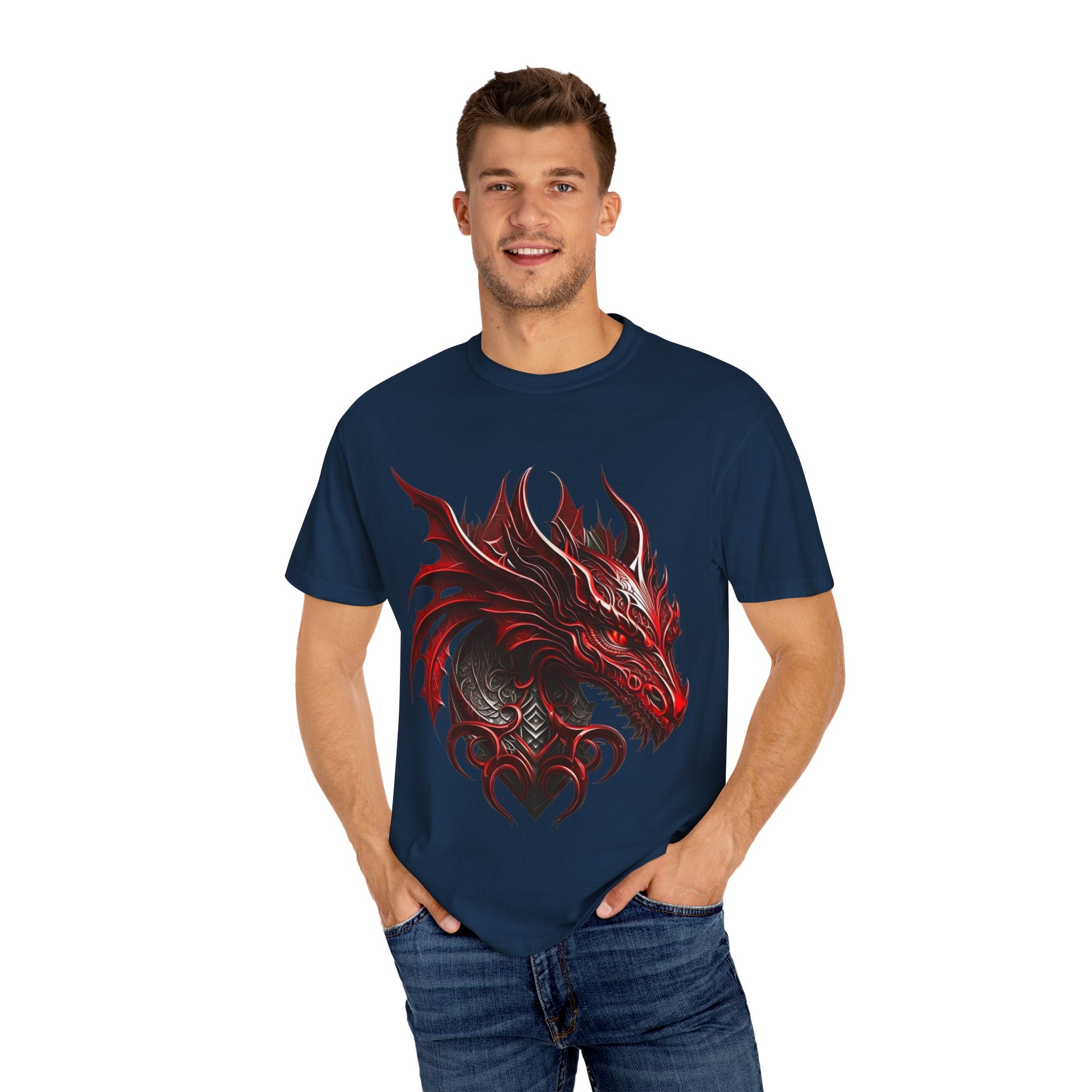Red Dragon Graphic Unisex T-Shirt - Bold & Edgy Design