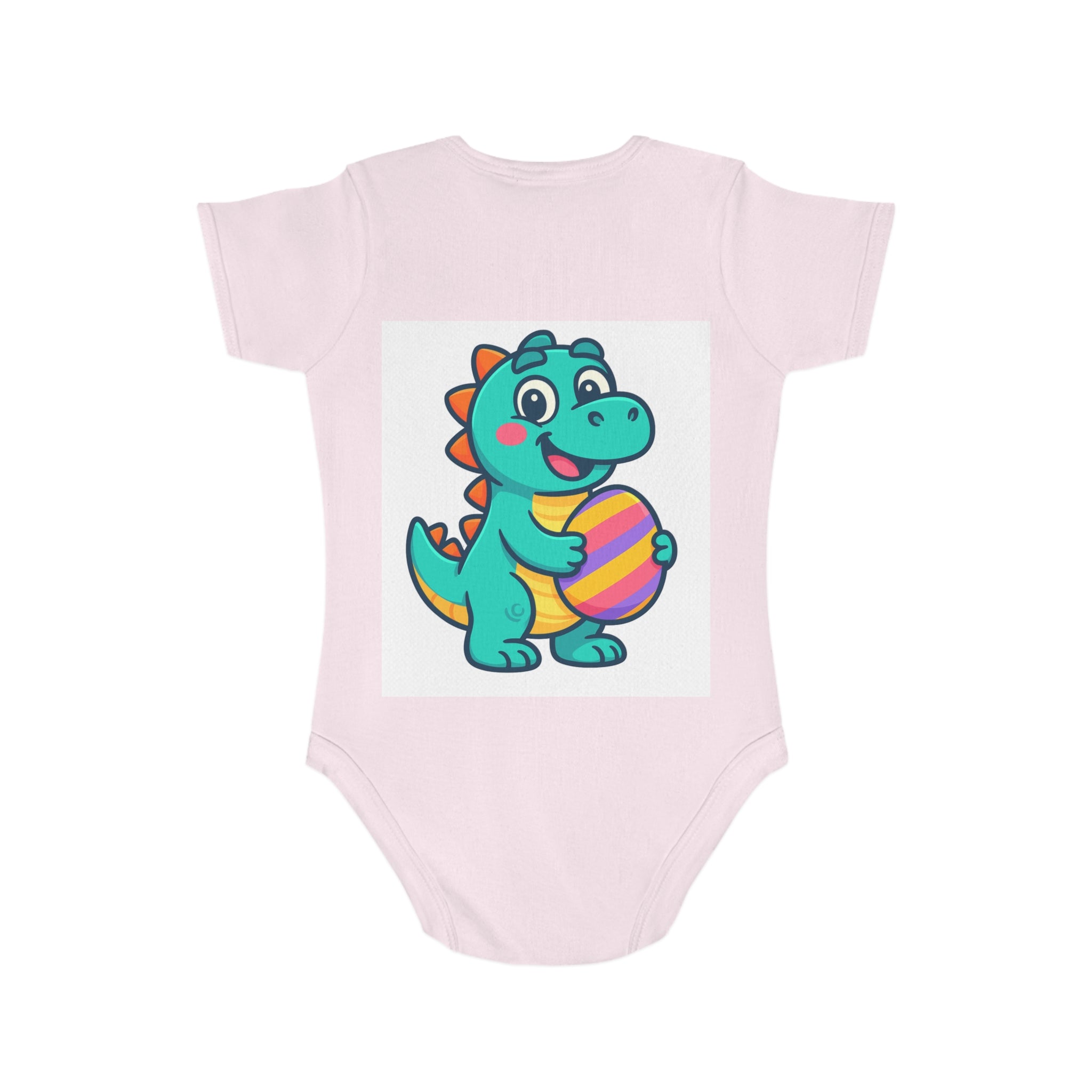 Cute Dinosaur Baby Bodysuit, Infant Onesie, Toddler Outfit, Baby Shower Gift, Easter Celebration Clothes, Adorable Baby Apparel