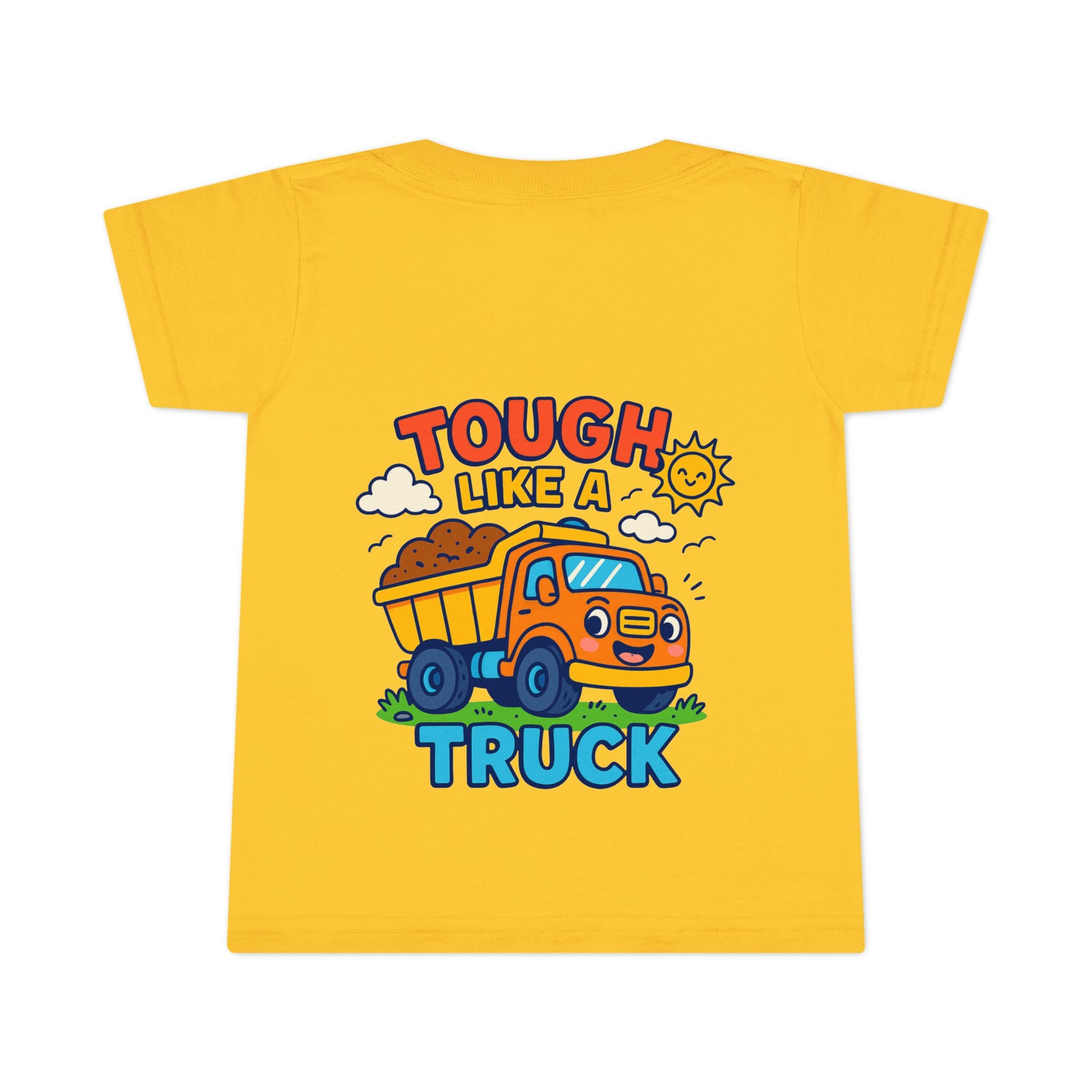 Tough Like a Truck Toddler T-Shirt | Cute Kids Tee, Truck Lover Gift, Birthday Outfit, Playtime Apparel, Toddler Casual Wear