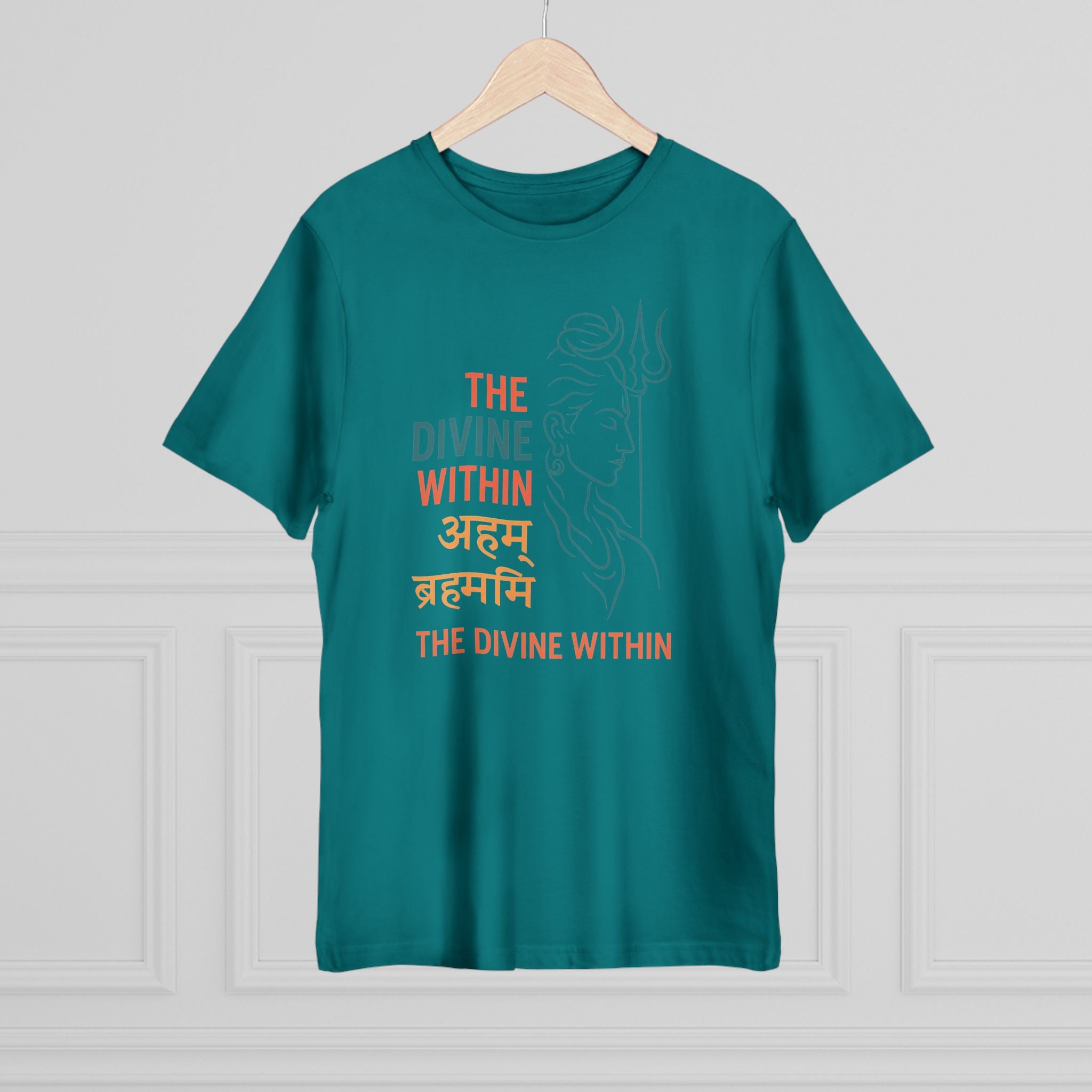 Spiritual Unisex T-shirt, Meditative Tee, Yoga Apparel, Divine Design Shirt, Gift for Mindfulness, Festival Wear