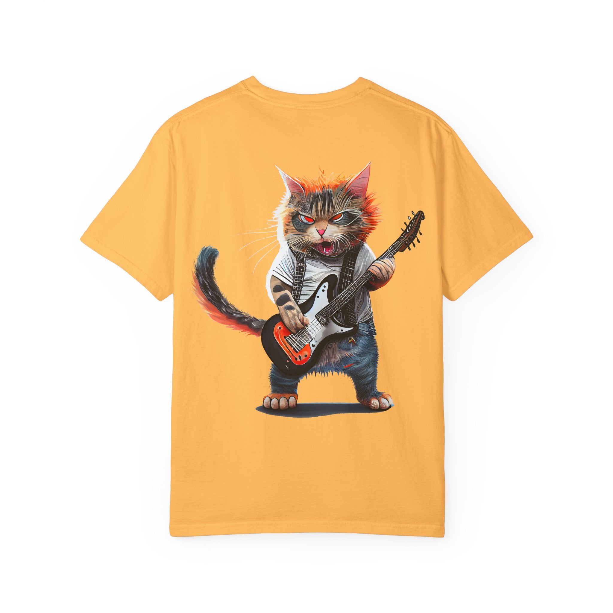 Rockin' Kitty Unisex Garment-Dyed T-Shirt