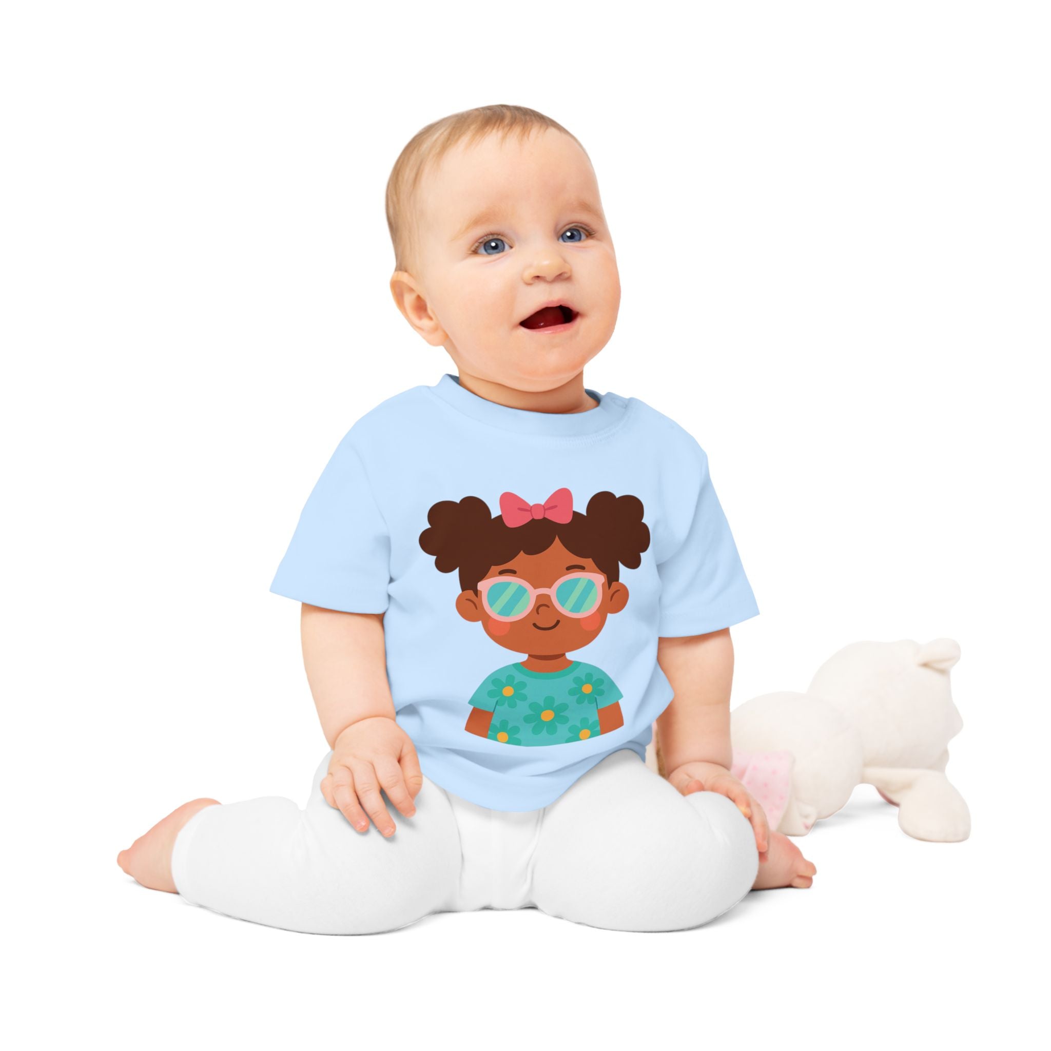 Cool Shades Baby T-Shirt, Cute Toddler Tee, Summer Style Shirt, Gift for Baby Showers, Adorable Kids’ Apparel, Fun Playtime Outfit