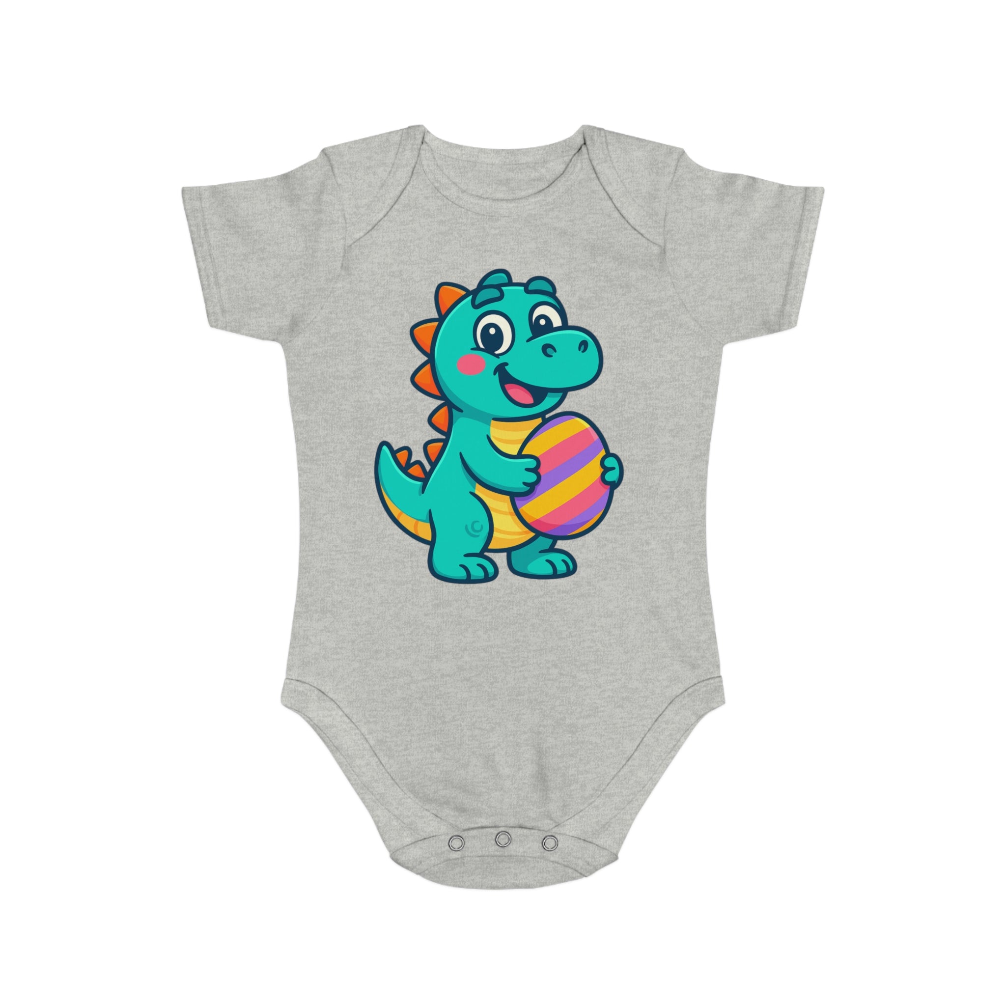 Cute Dinosaur Baby Bodysuit, Infant Onesie, Toddler Outfit, Baby Shower Gift, Easter Celebration Clothes, Adorable Baby Apparel