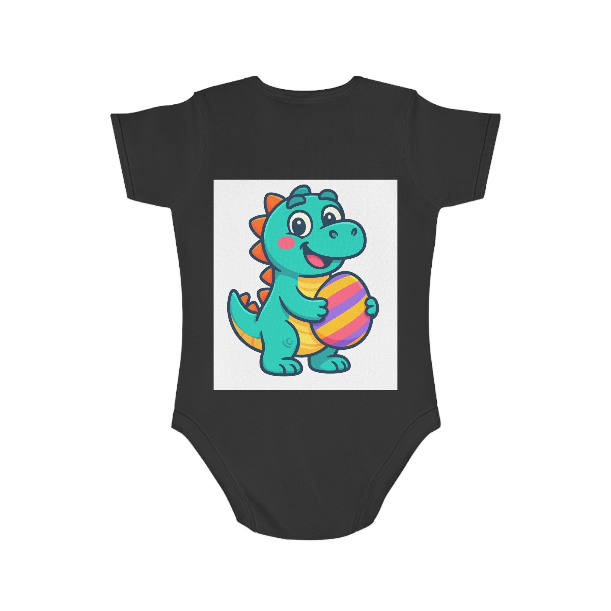 Cute Dinosaur Baby Bodysuit, Infant Onesie, Toddler Outfit, Baby Shower Gift, Easter Celebration Clothes, Adorable Baby Apparel