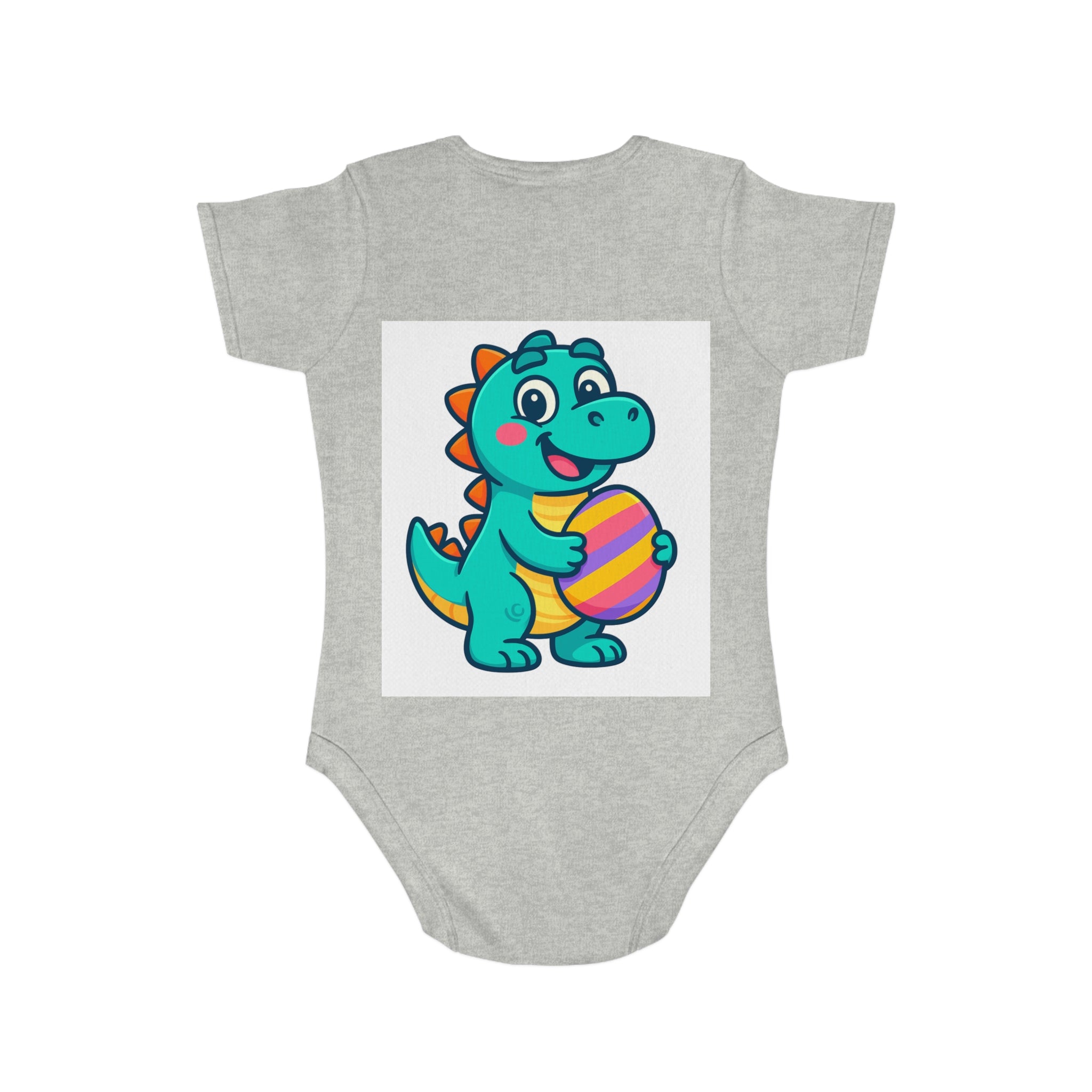 Cute Dinosaur Baby Bodysuit, Infant Onesie, Toddler Outfit, Baby Shower Gift, Easter Celebration Clothes, Adorable Baby Apparel
