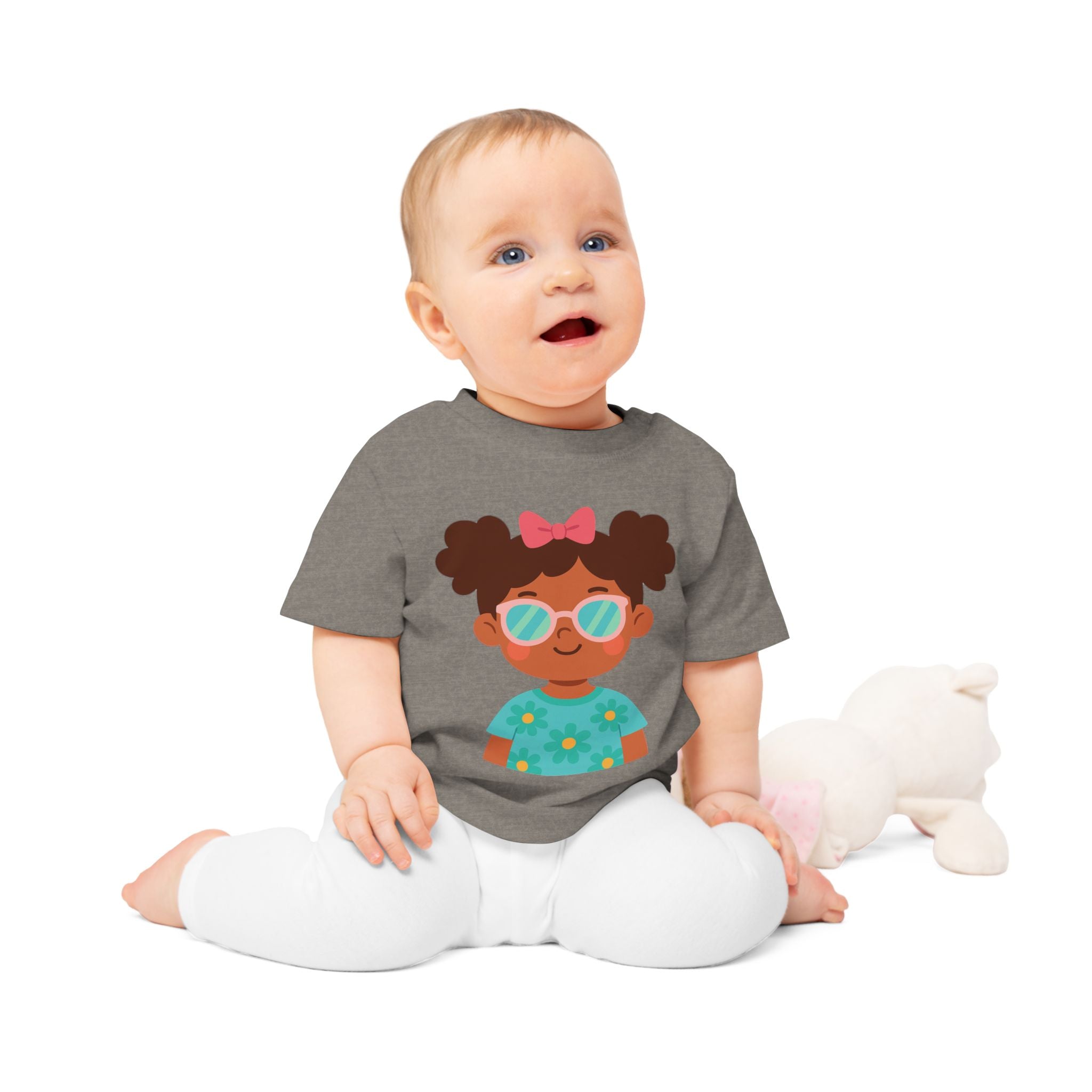 Cool Shades Baby T-Shirt, Cute Toddler Tee, Summer Style Shirt, Gift for Baby Showers, Adorable Kids’ Apparel, Fun Playtime Outfit