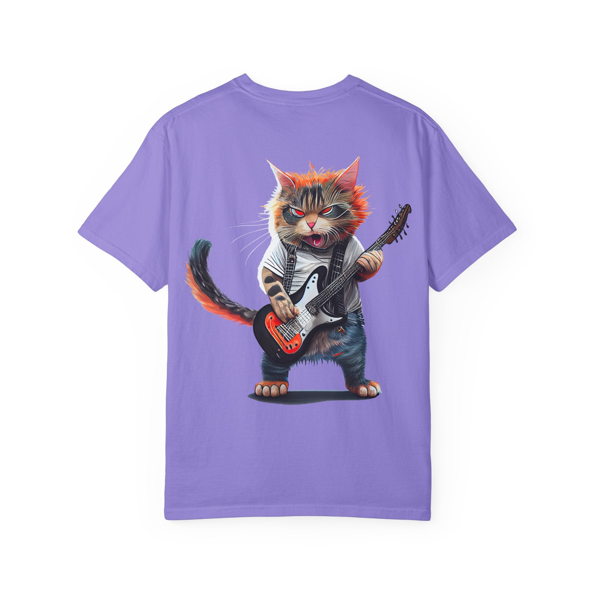 Rockin' Kitty Unisex Garment-Dyed T-Shirt