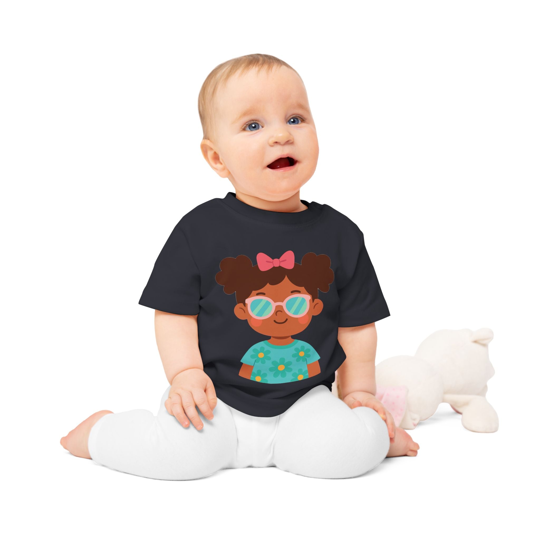 Cool Shades Baby T-Shirt, Cute Toddler Tee, Summer Style Shirt, Gift for Baby Showers, Adorable Kids’ Apparel, Fun Playtime Outfit