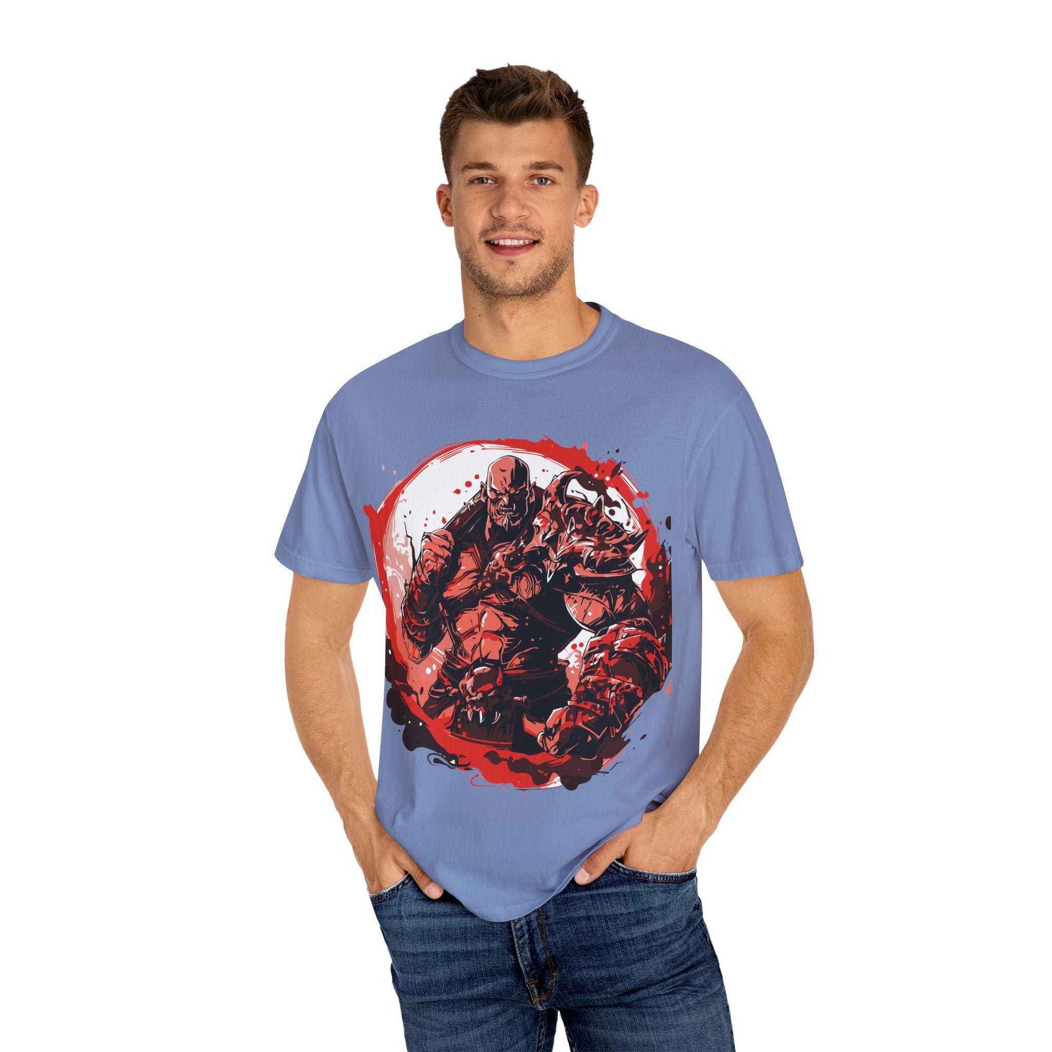 Bold Graphic Unisex T-Shirt - Red Warrior Design