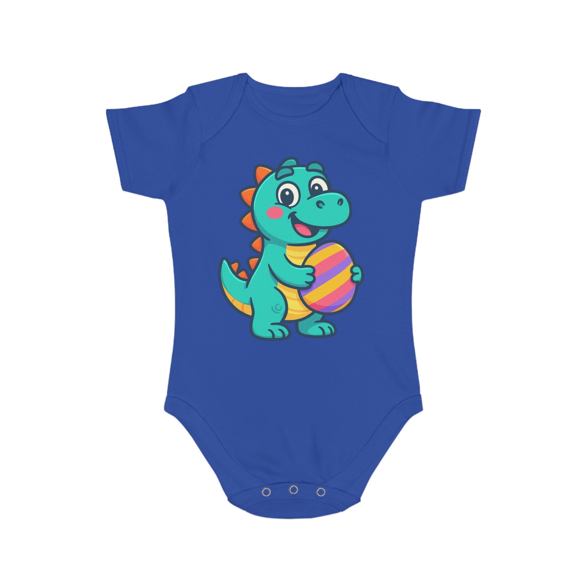 Cute Dinosaur Baby Bodysuit, Infant Onesie, Toddler Outfit, Baby Shower Gift, Easter Celebration Clothes, Adorable Baby Apparel