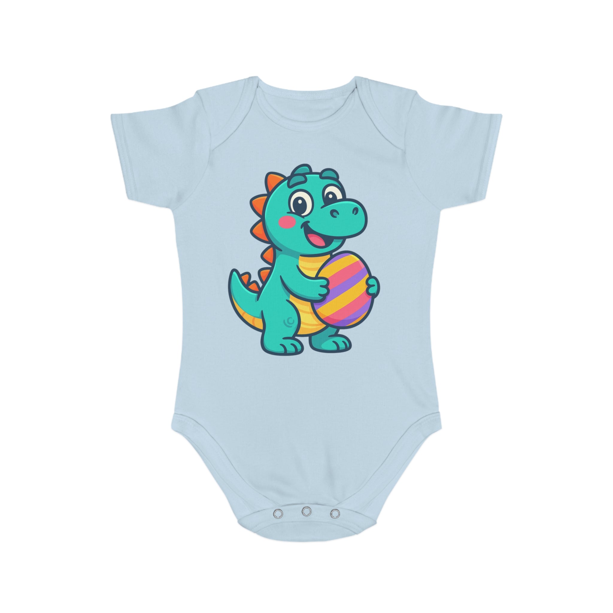 Cute Dinosaur Baby Bodysuit, Infant Onesie, Toddler Outfit, Baby Shower Gift, Easter Celebration Clothes, Adorable Baby Apparel