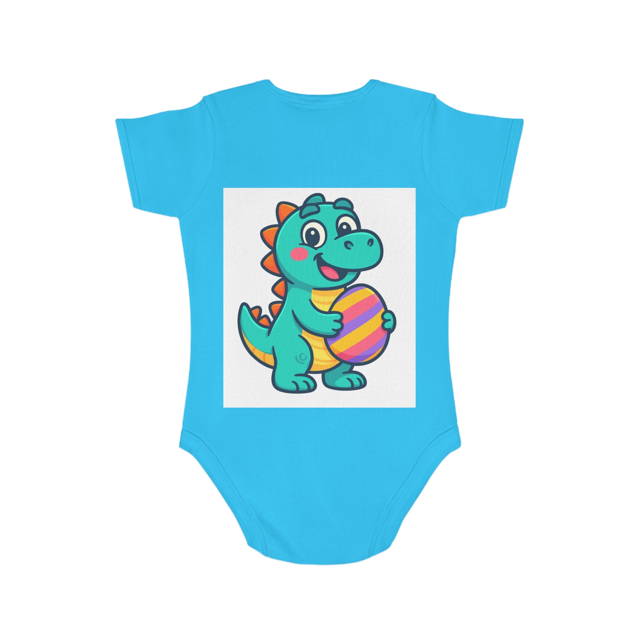 Cute Dinosaur Baby Bodysuit, Infant Onesie, Toddler Outfit, Baby Shower Gift, Easter Celebration Clothes, Adorable Baby Apparel