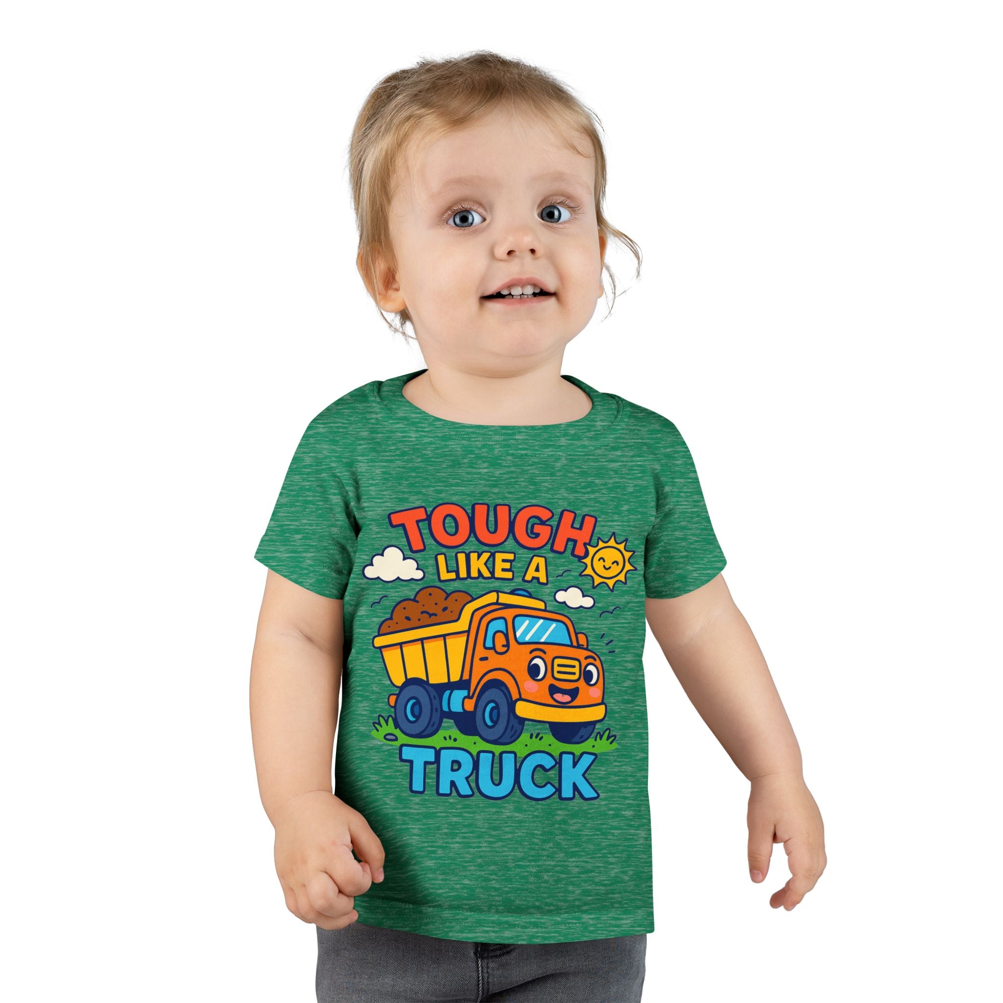 Tough Like a Truck Toddler T-Shirt | Cute Kids Tee, Truck Lover Gift, Birthday Outfit, Playtime Apparel, Toddler Casual Wear