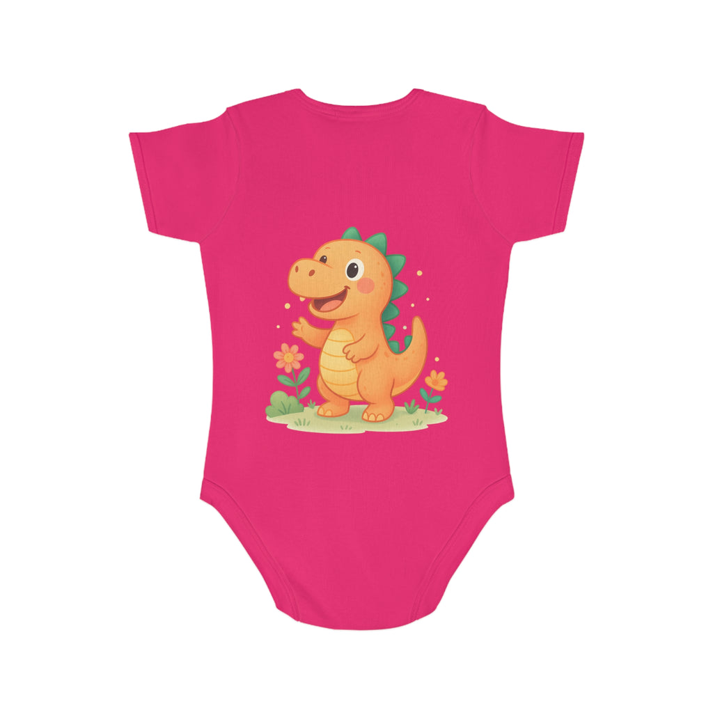 Cute Dinosaur Baby Bodysuit, Infant Onesie, Toddler Gift, Baby Shower Outfit, Kids Birthday Apparel, Newborn Clothes