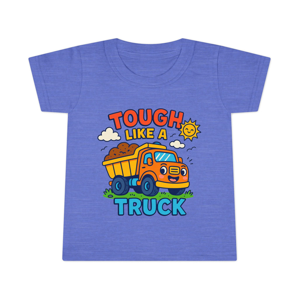 Tough Like a Truck Toddler T-Shirt | Cute Kids Tee, Truck Lover Gift, Birthday Outfit, Playtime Apparel, Toddler Casual Wear