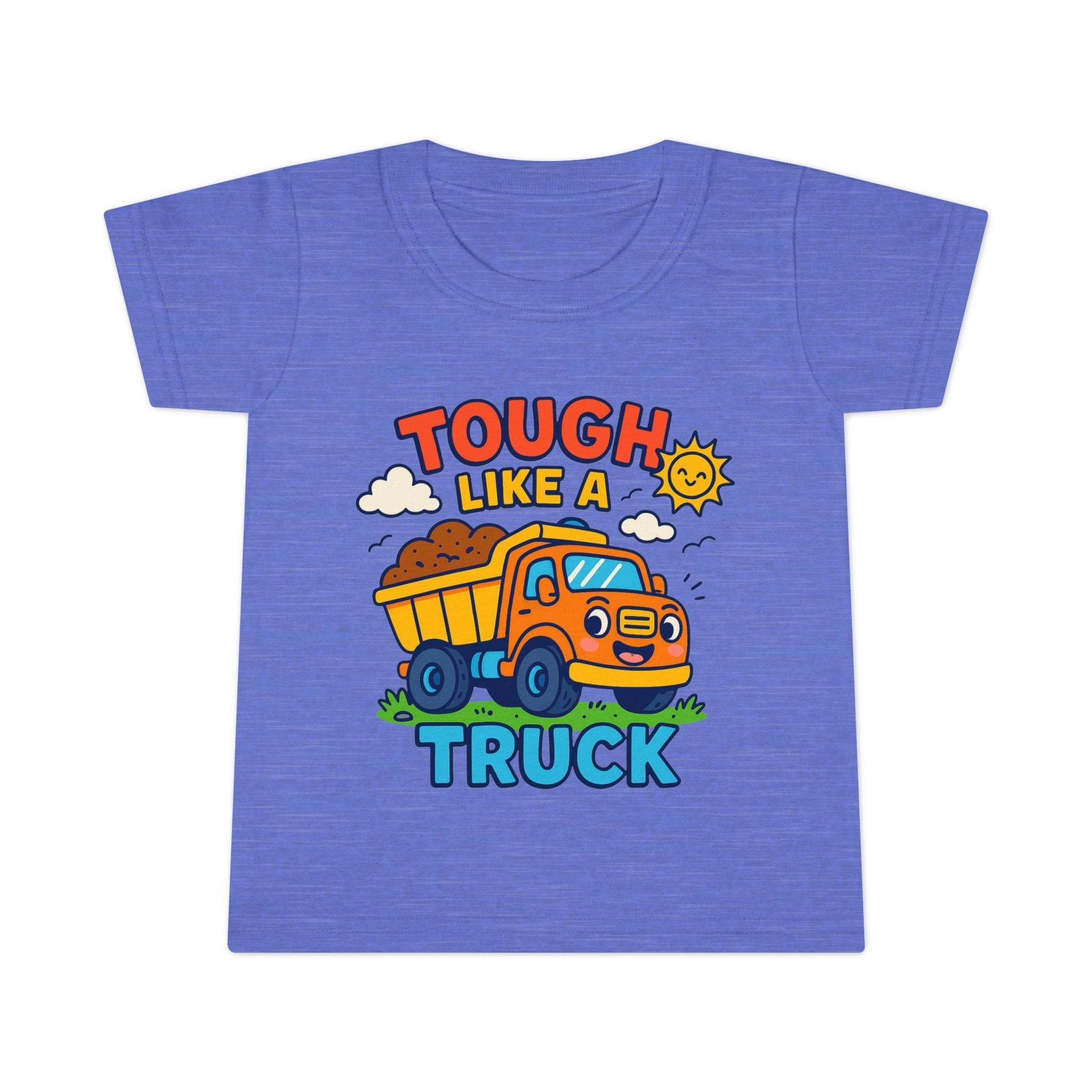 Tough Like a Truck Toddler T-Shirt | Cute Kids Tee, Truck Lover Gift, Birthday Outfit, Playtime Apparel, Toddler Casual Wear