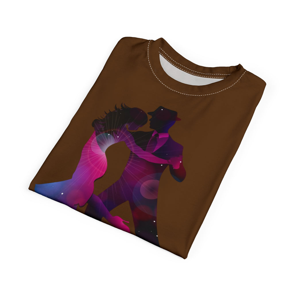 Dance Day Tee — Colorful Ballroom Dance Couple Graphic Shirt