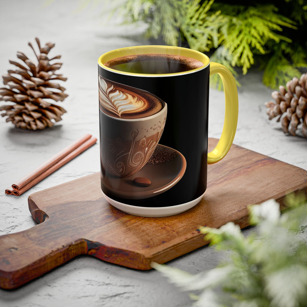 Coffee Latte Art Mug – Ceramic 11oz/15oz