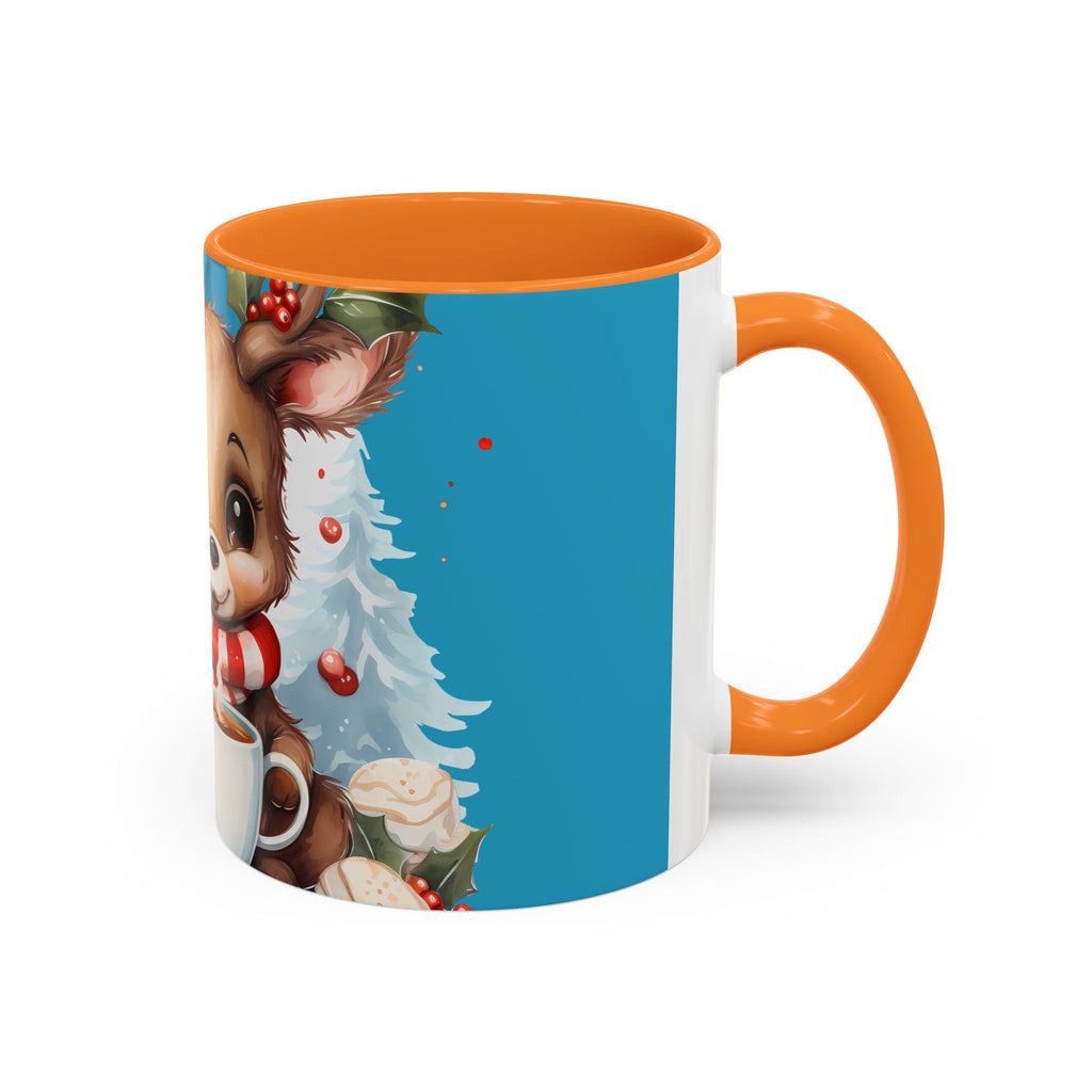 Cute Christmas Reindeer Coffee Mug (11oz & 15oz)