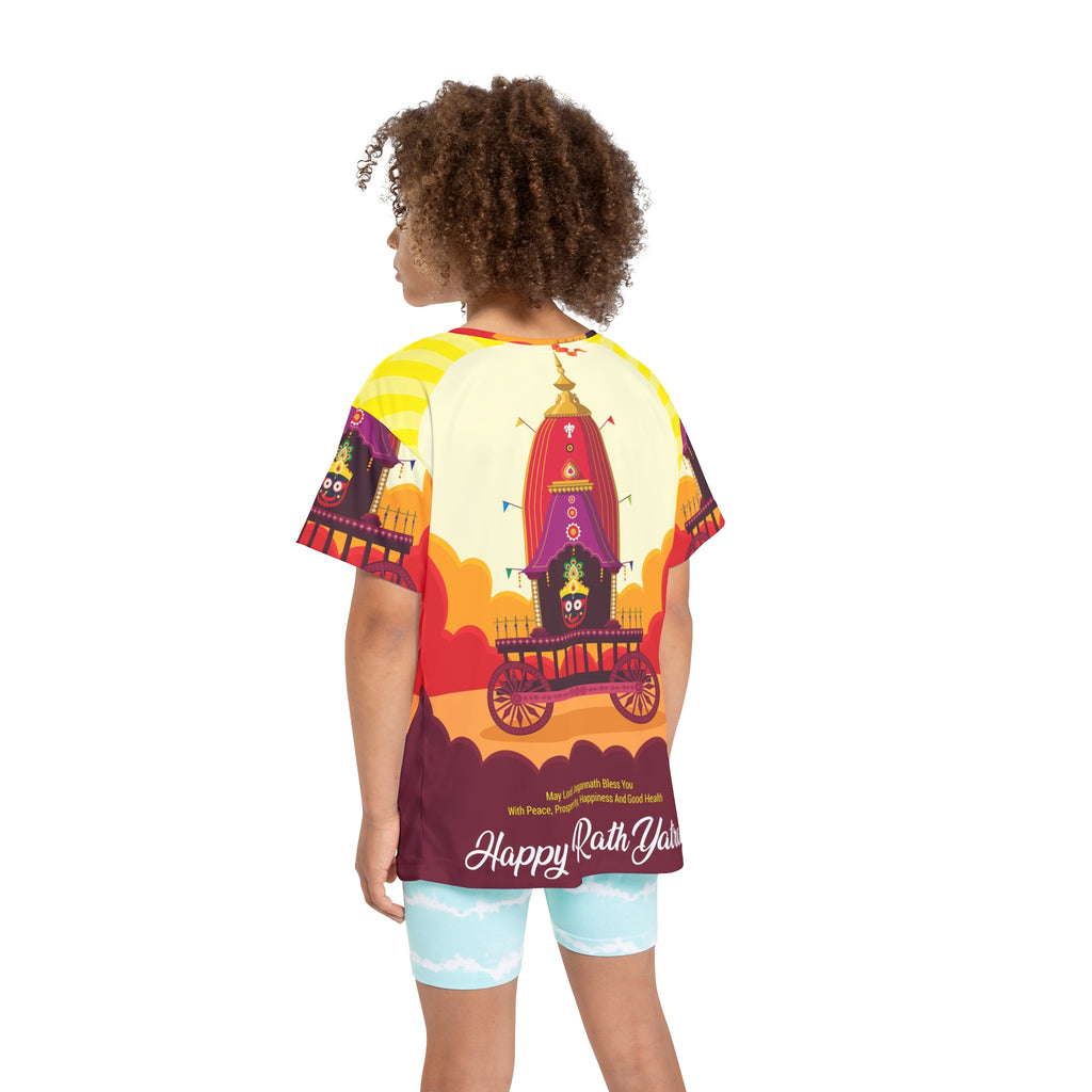 Kids Jersey — Happy Rath Yatra Festival All-Over Print