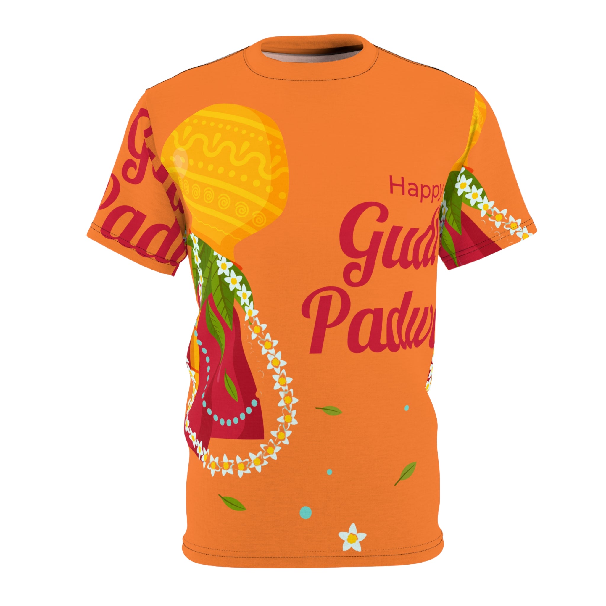 Happy Gudhi Padwa All-Over Print Tee
