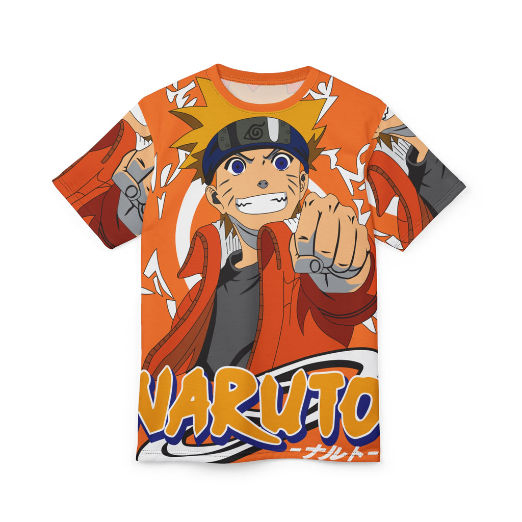 Naruto Unisex Cut & Sew Tee - Manga Inspired Graphic Shirt