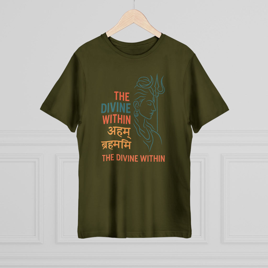 Spiritual Unisex T-shirt, Meditative Tee, Yoga Apparel, Divine Design Shirt, Gift for Mindfulness, Festival Wear