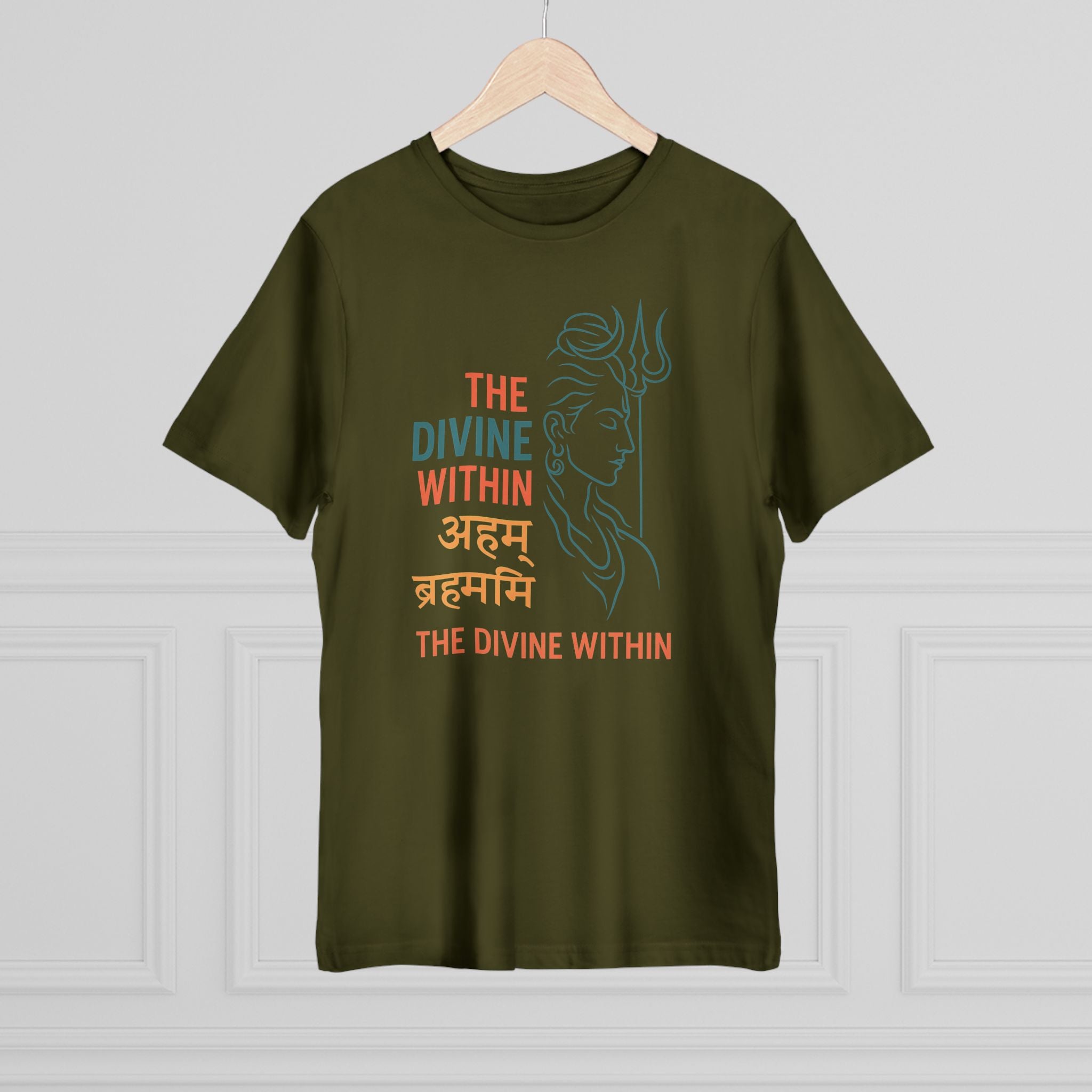 Spiritual Unisex T-shirt, Meditative Tee, Yoga Apparel, Divine Design Shirt, Gift for Mindfulness, Festival Wear