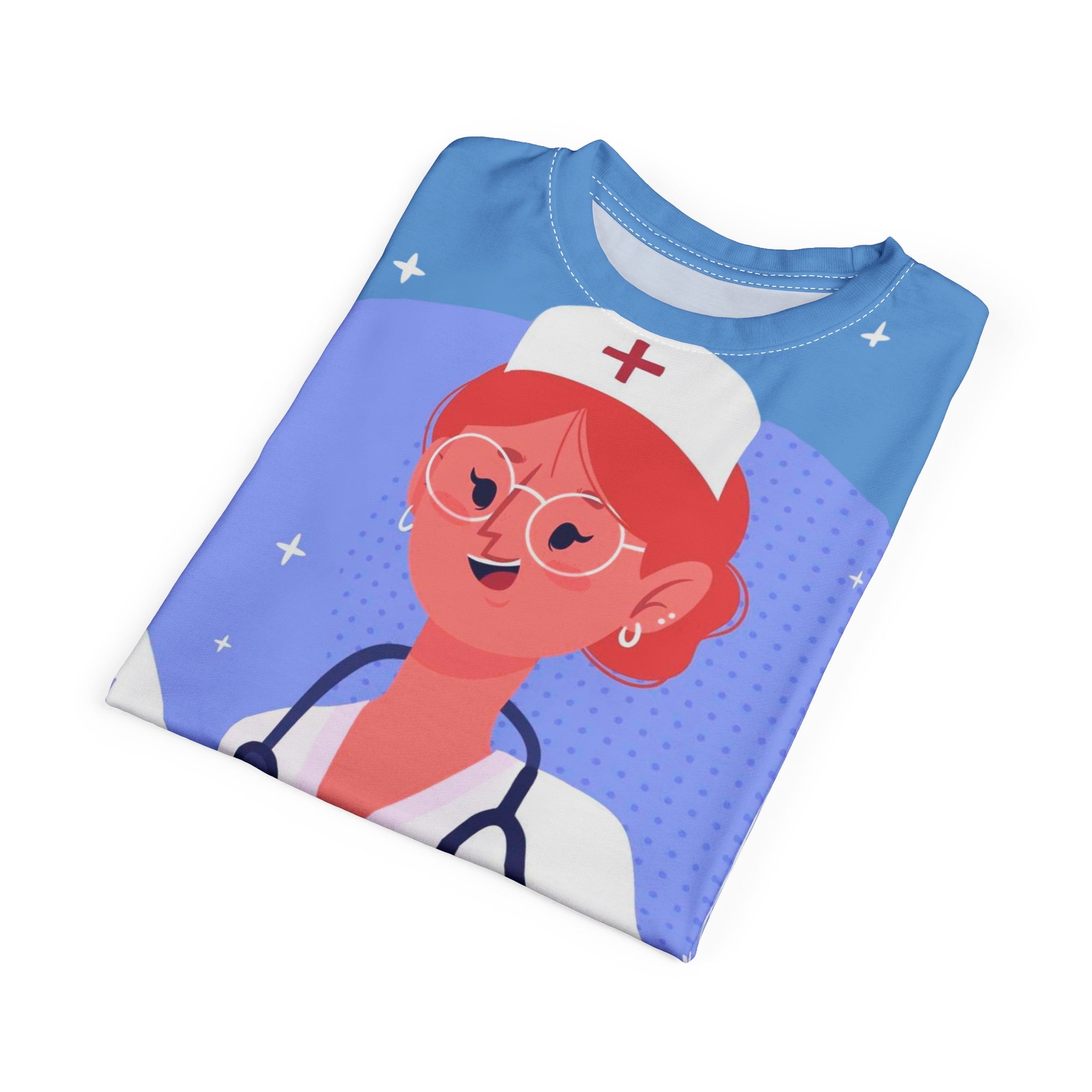 Nurses Day All-Over Print Tee — International Nurses Day Tribute