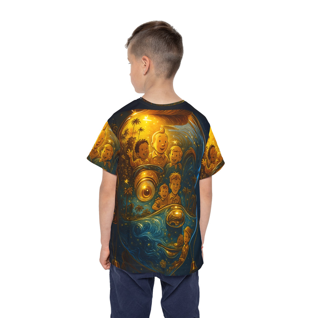 Kids Jersey — Magical Night Adventure All-Over Print