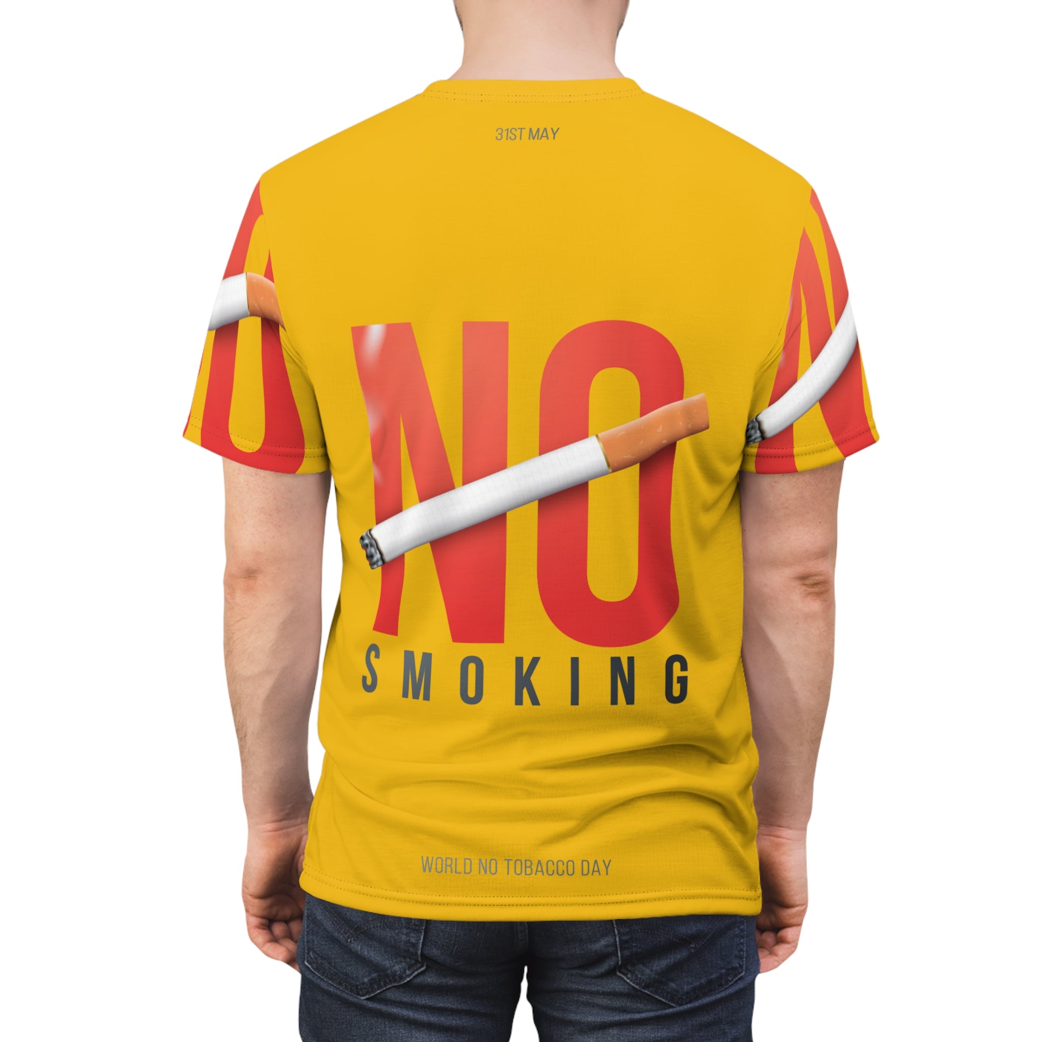 No Smoking Tee — Bold Anti-Smoking Awareness T-Shirt (World No Tobacco Day)