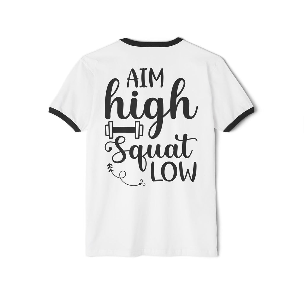 Fitness Motivational Unisex Ringer T-Shirt