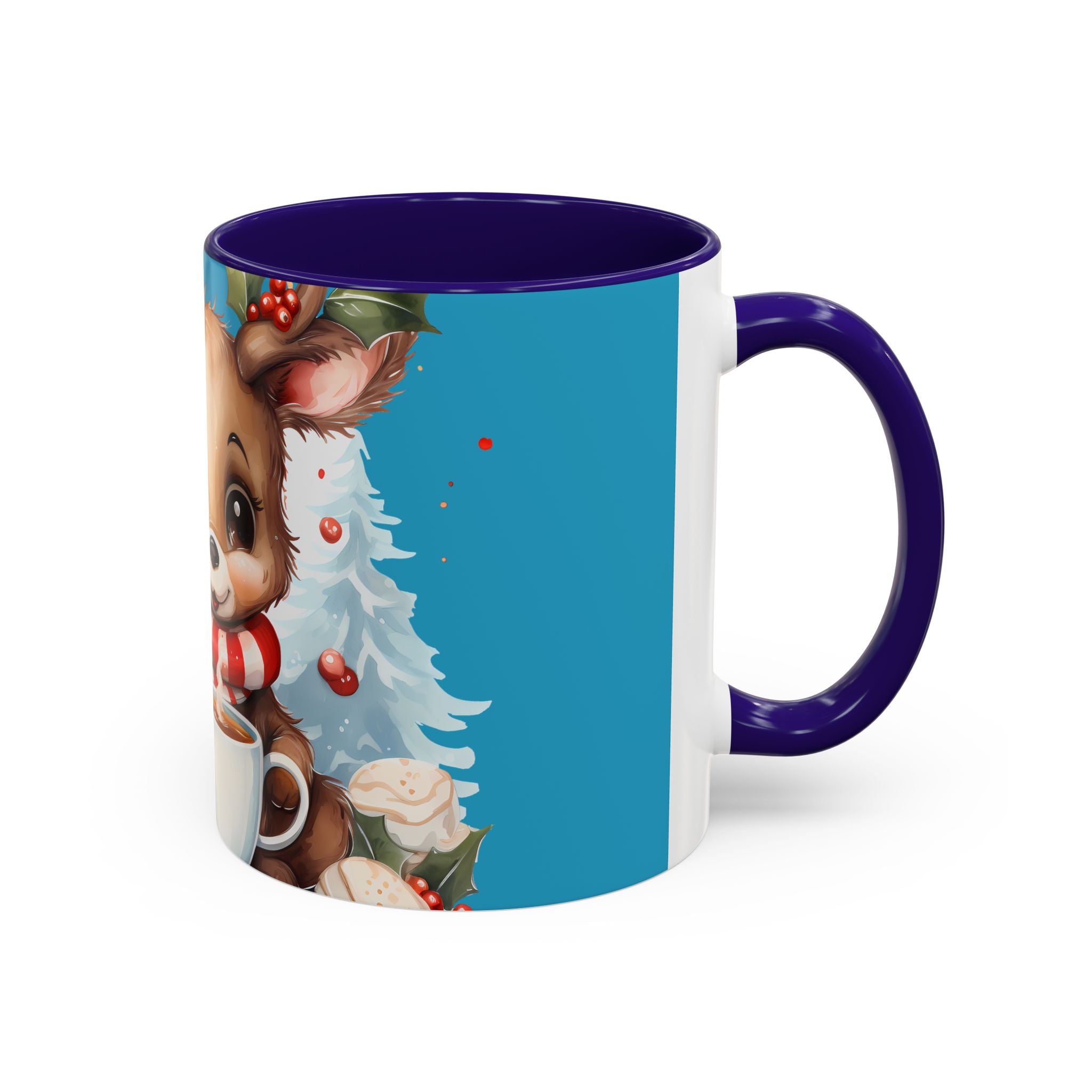 Cute Christmas Reindeer Coffee Mug (11oz & 15oz)