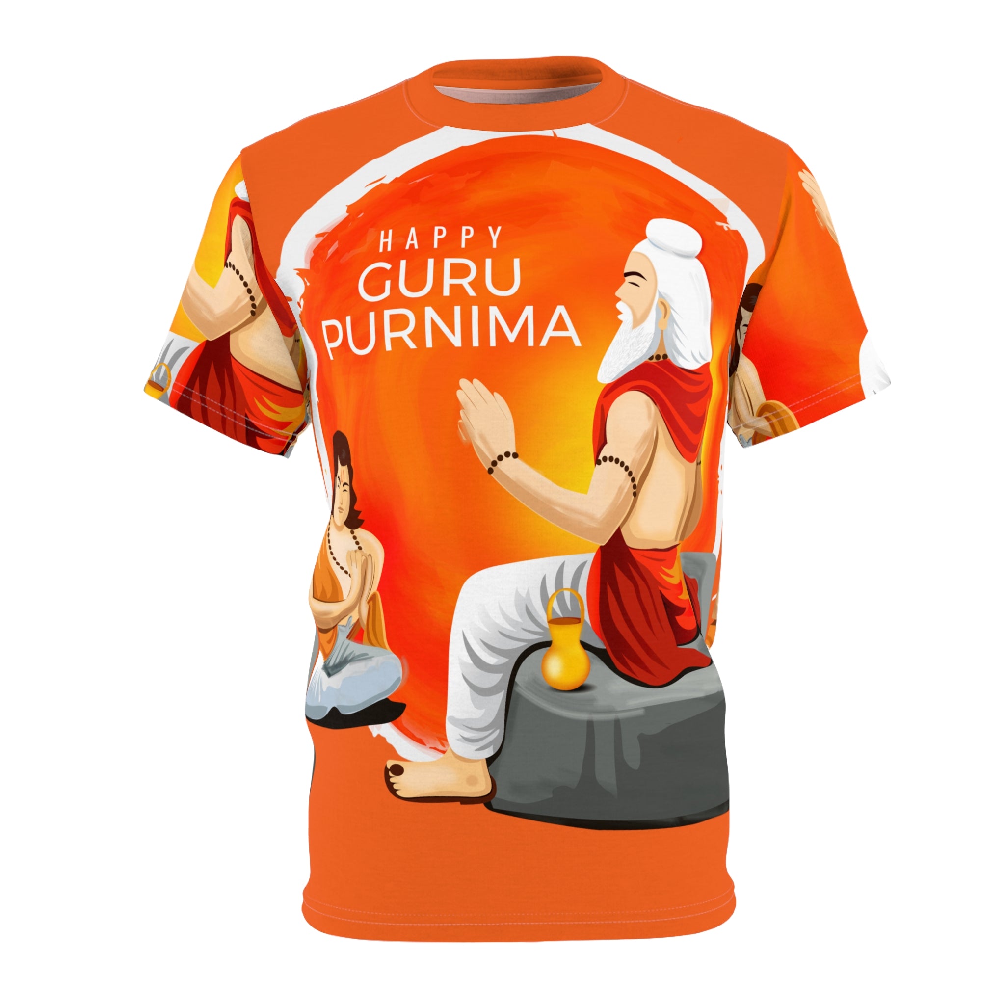 Guru Purnima Celebration Tee - Happy Guru Purnima All-Over Print Shirt