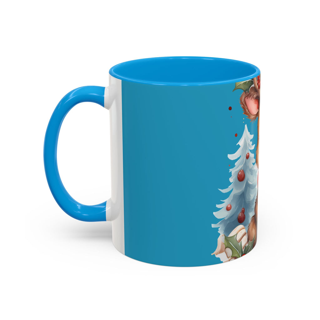 Cute Christmas Reindeer Coffee Mug (11oz & 15oz)