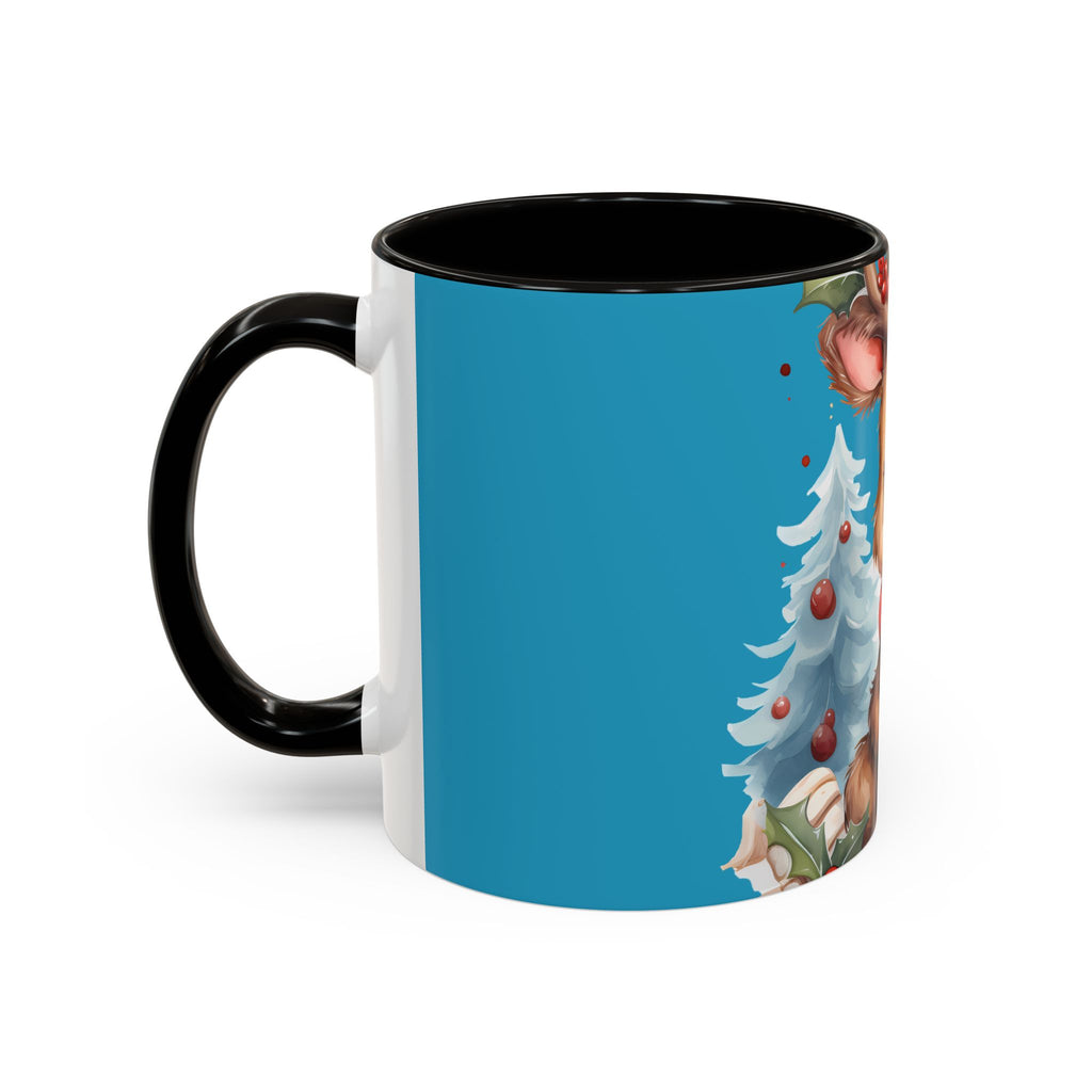 Cute Christmas Reindeer Coffee Mug (11oz & 15oz)