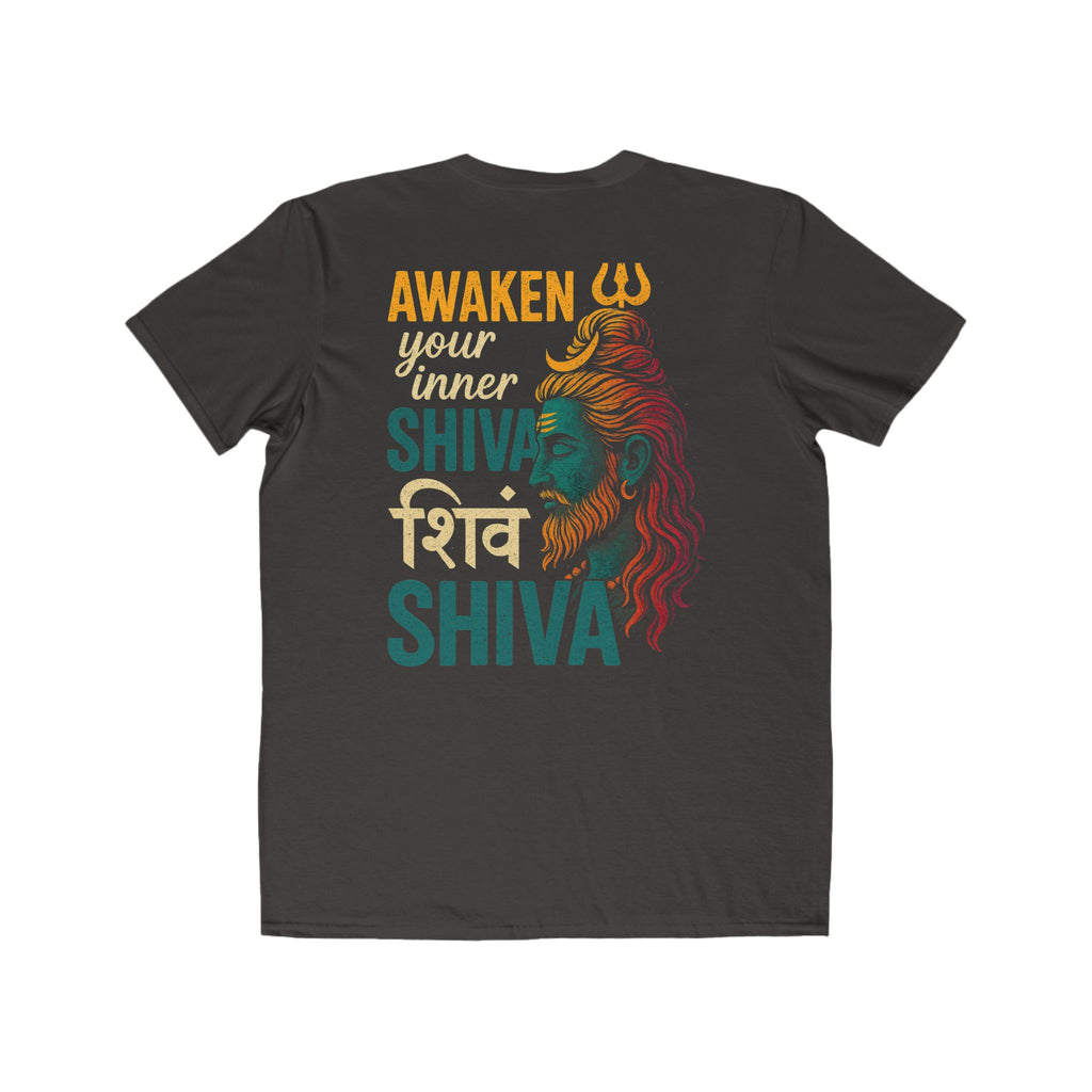 Men's Spiritual Awakening Tee, Yoga Apparel, Meditation T-Shirt, Gift for Him, Holistic Fashion, Relaxation Wear
