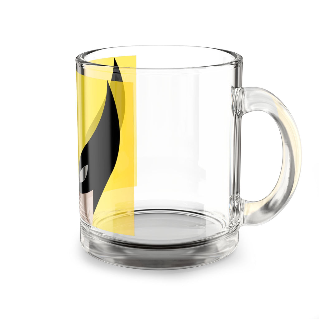 Wolverine Mask Glass Mug — 10oz Superhero Coffee Cup