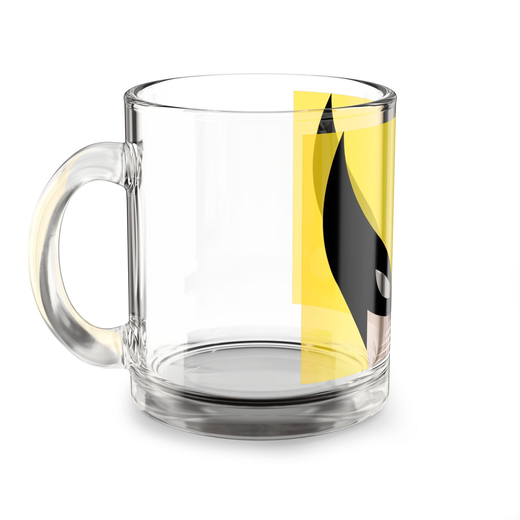 Wolverine Mask Glass Mug — 10oz Superhero Coffee Cup