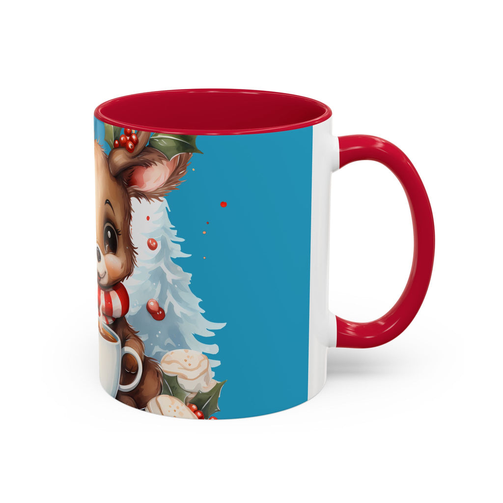 Cute Christmas Reindeer Coffee Mug (11oz & 15oz)