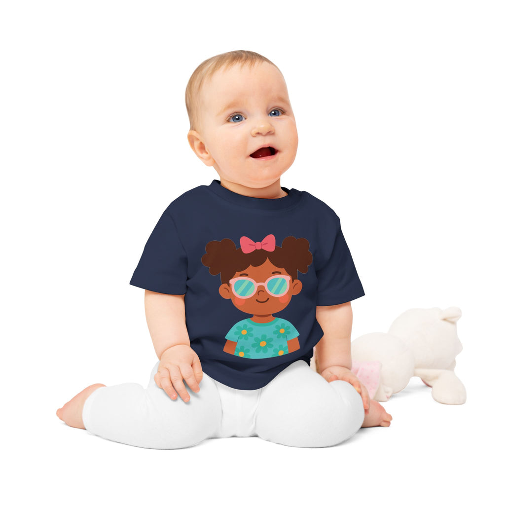 Cool Shades Baby T-Shirt, Cute Toddler Tee, Summer Style Shirt, Gift for Baby Showers, Adorable Kids’ Apparel, Fun Playtime Outfit