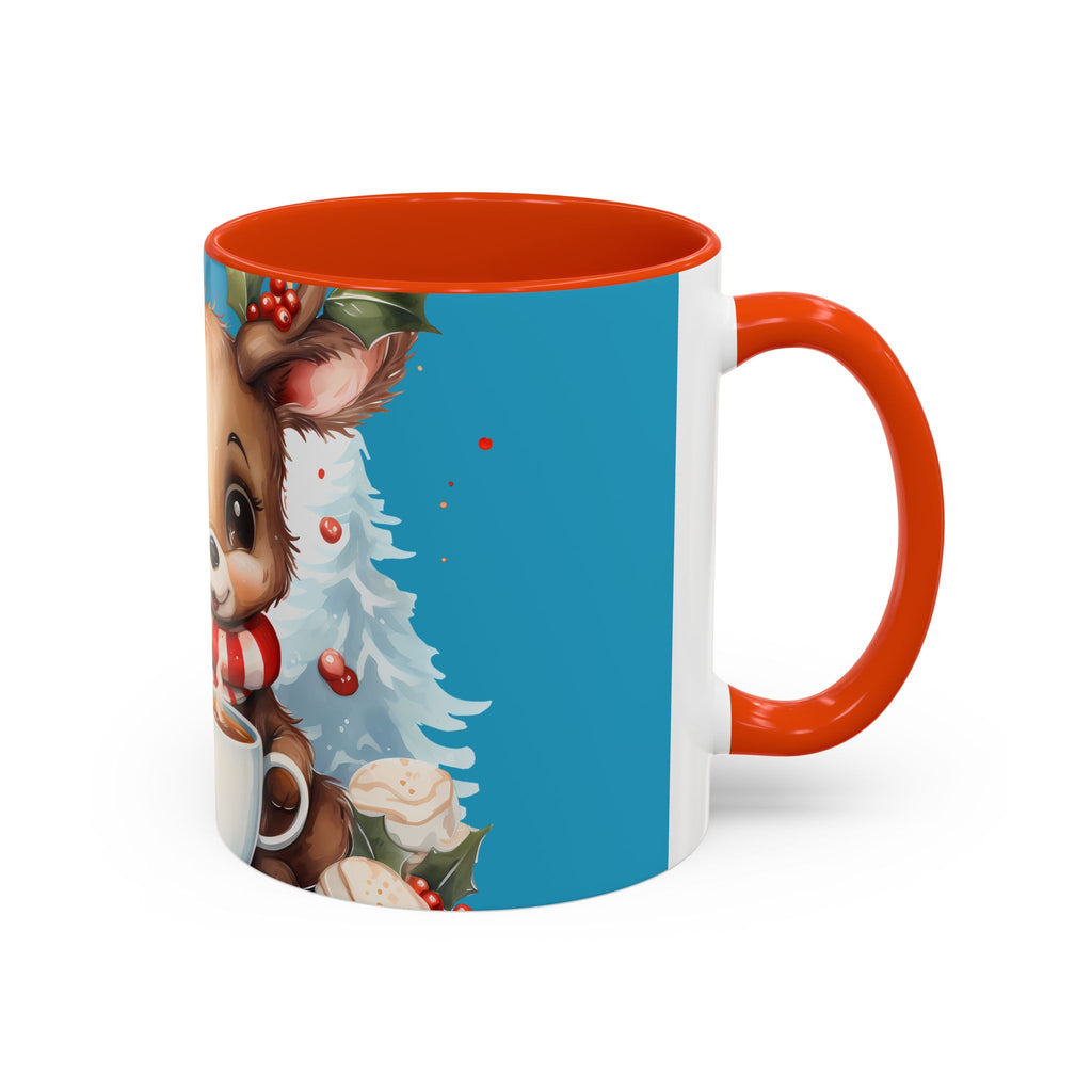 Cute Christmas Reindeer Coffee Mug (11oz & 15oz)