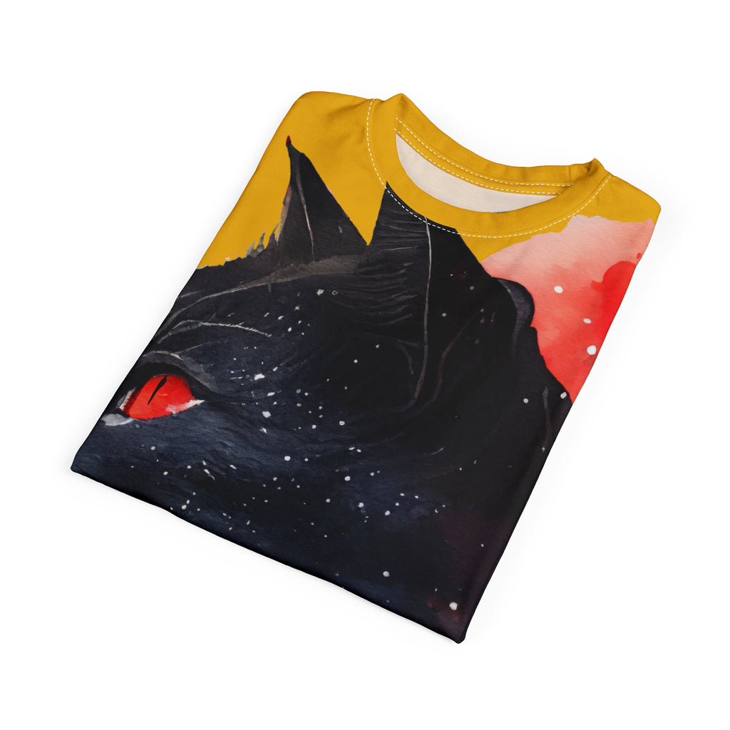 Galactic Cat Unisex Cut & Sew Tee