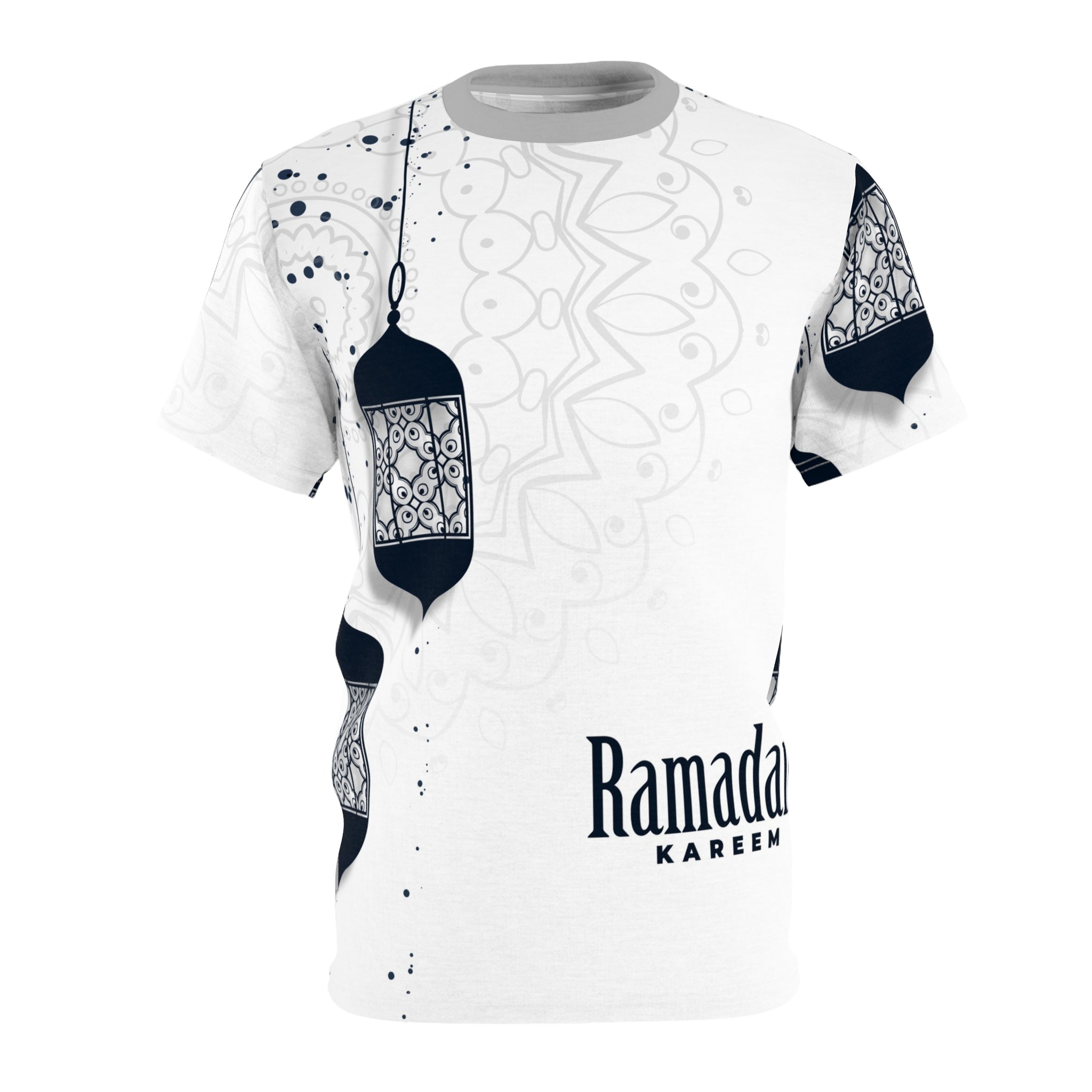 Ramadan Kareem Lantern Tee — Eid Islamic Festival All-Over Print Shirt