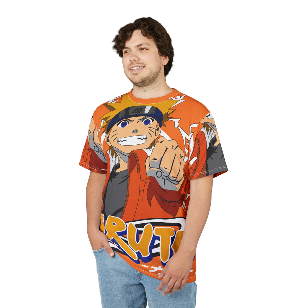 Naruto Unisex Cut & Sew Tee - Manga Inspired Graphic Shirt