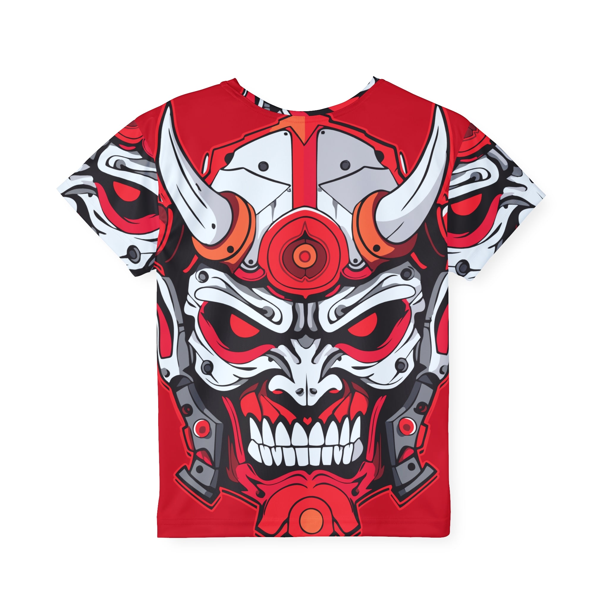 Kids Jersey – Red Oni Samurai Mask All-Over Print