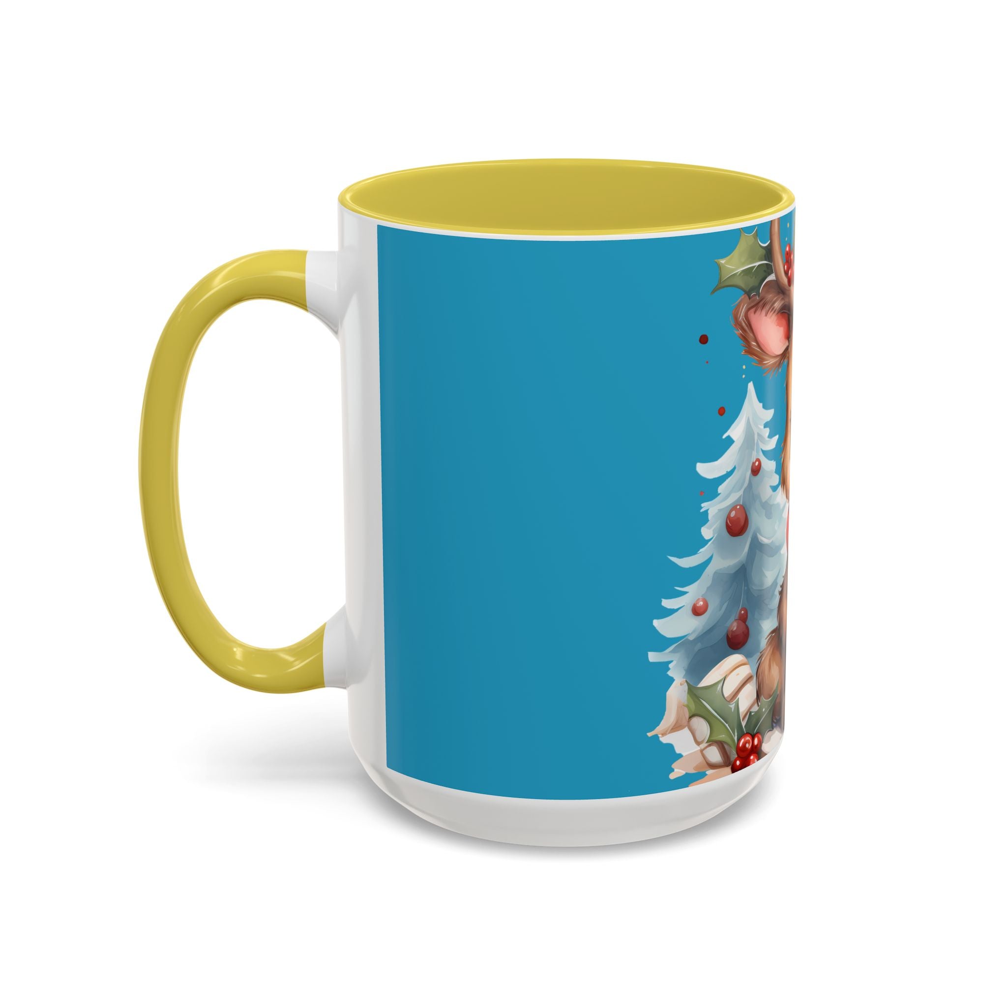 Cute Christmas Reindeer Coffee Mug (11oz & 15oz)