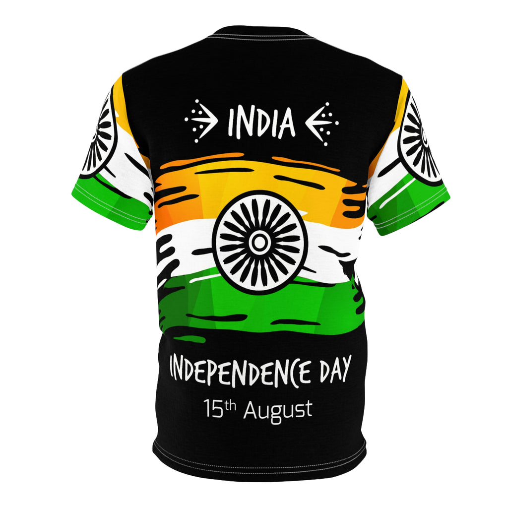 India Independence Day T-Shirt – Tricolor Flag Design (15th August)